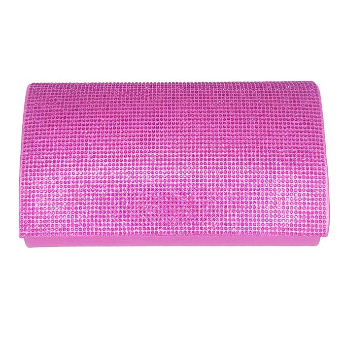 Shimmery Evening Clutch Bag One Inside Slip Pocket - Image 6