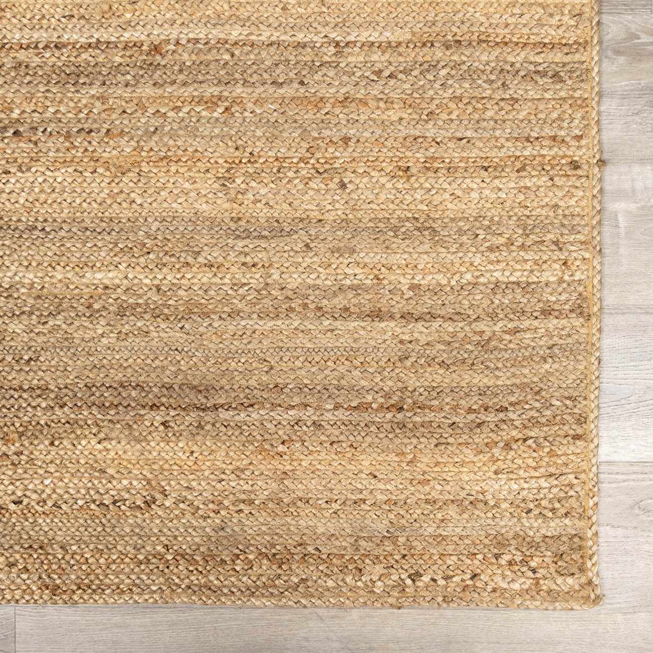 Shippagan Tan Jute Braided Rug - Image 8