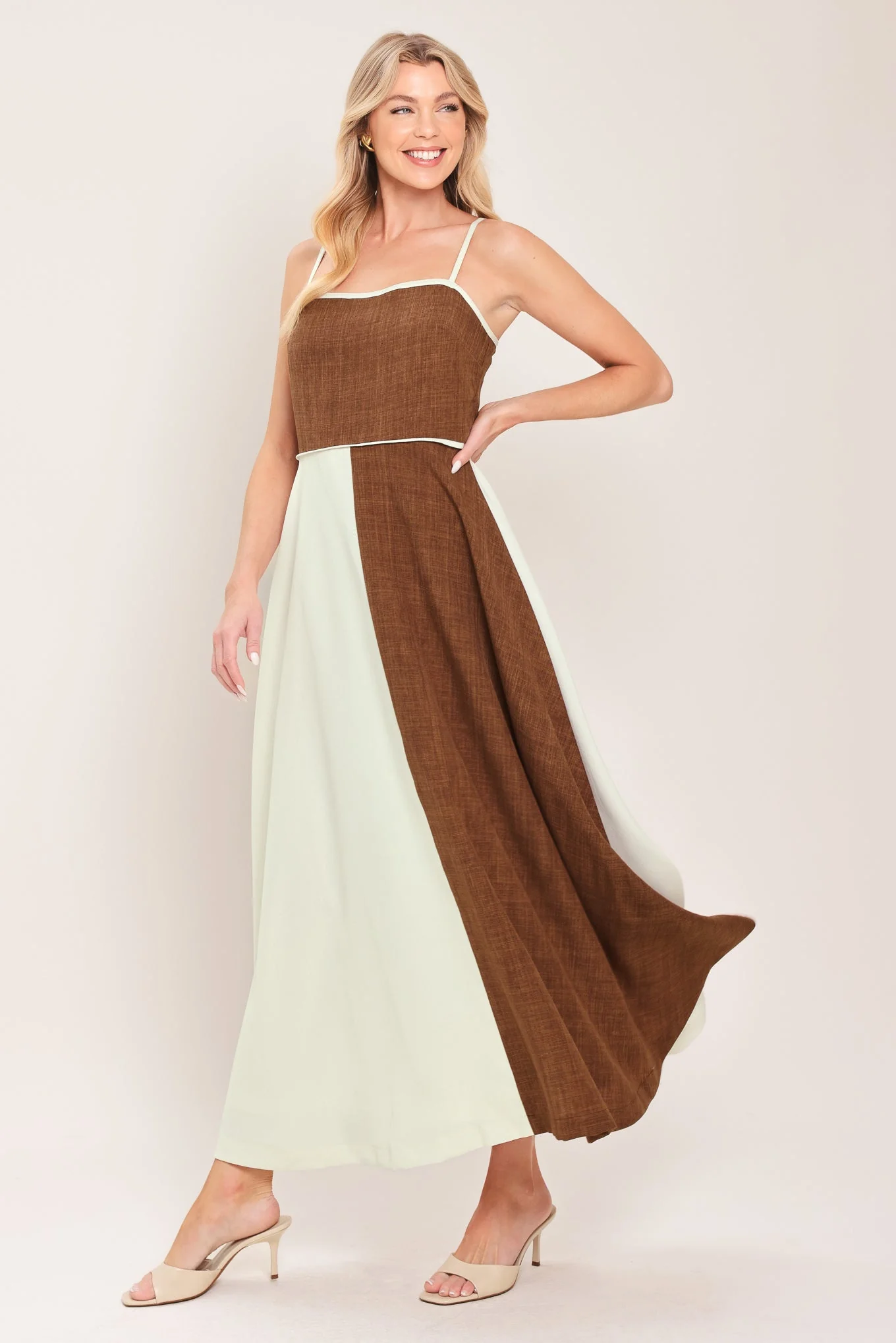 Sienna Form Woven Midi Dress - Image 5