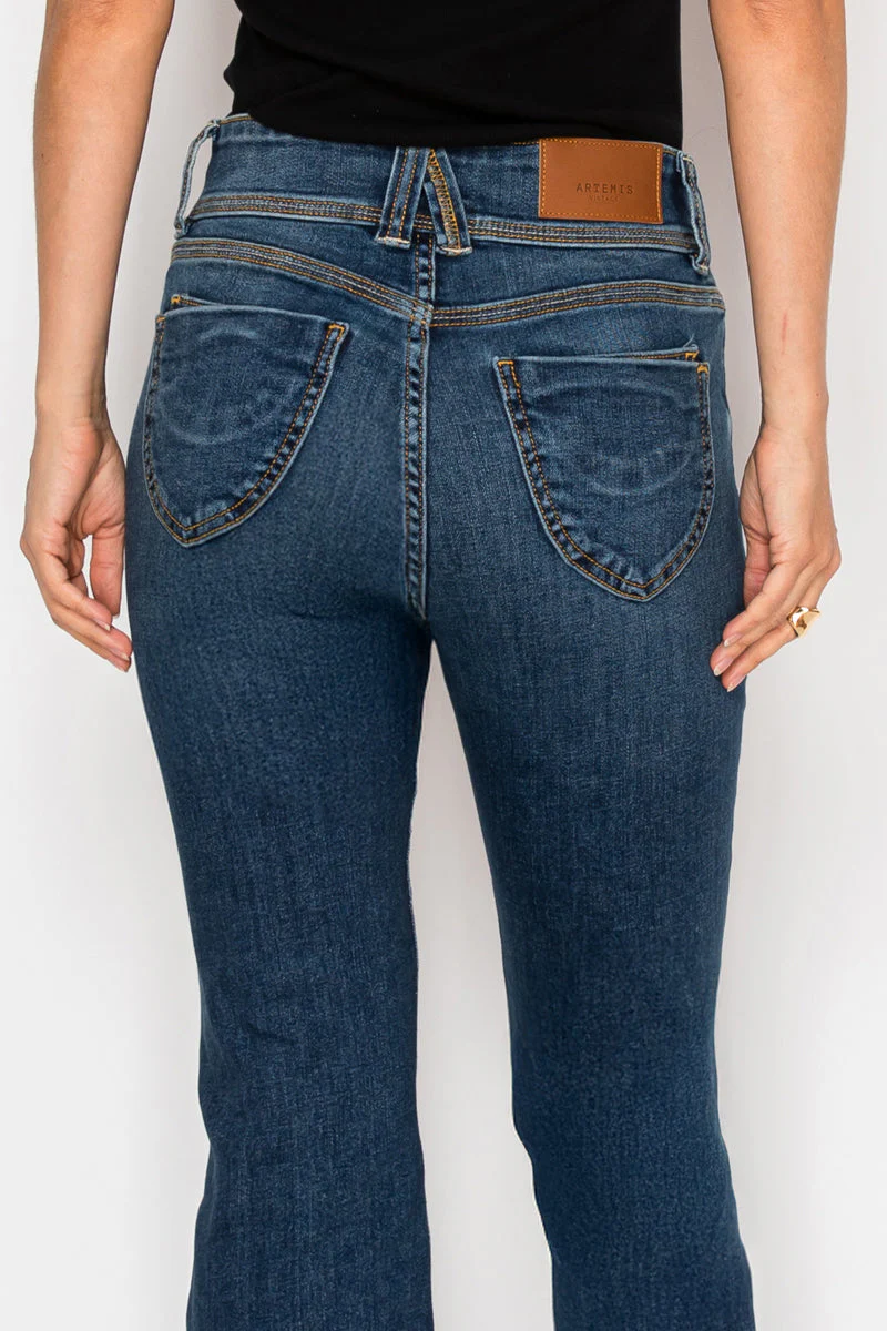 Simone Tummy Control High Rise Bootcut Jeans - Image 10