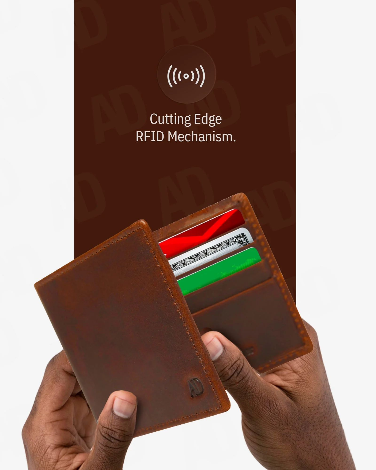 Slim Bifold Wallet With ID Window - Image 32