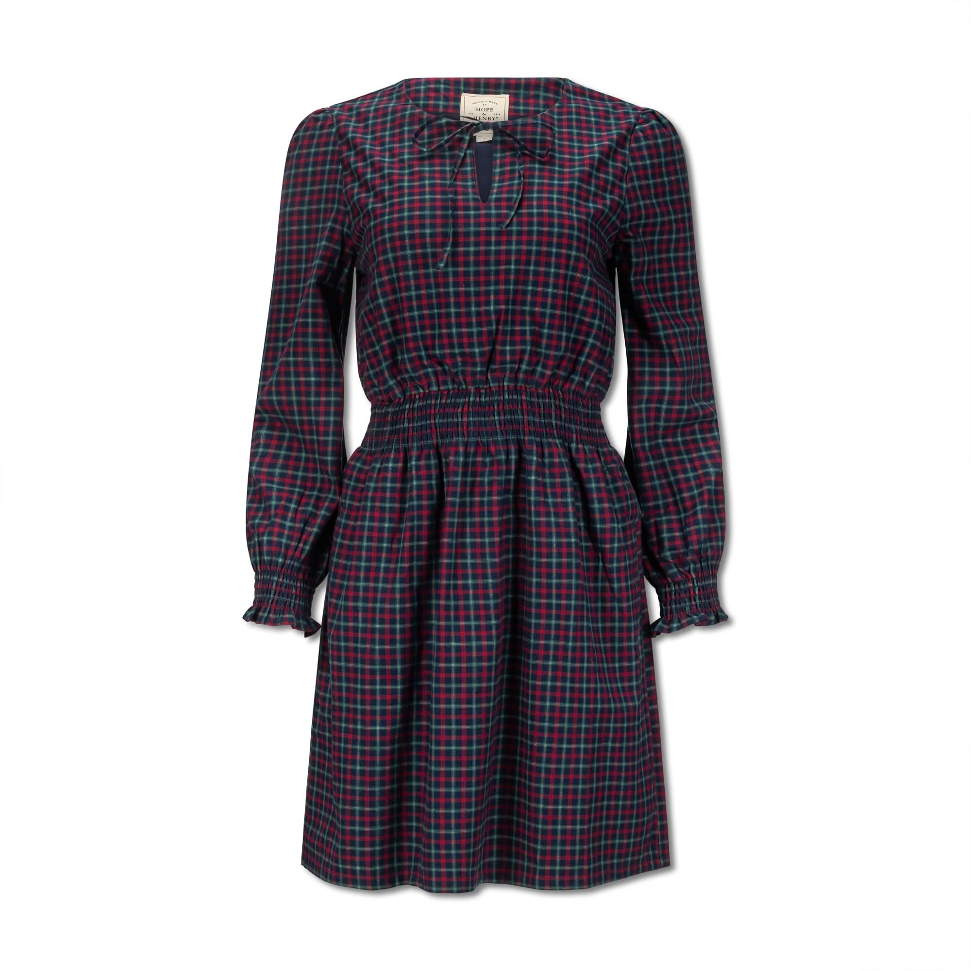 Smocked Keyhole Dress - Image 4