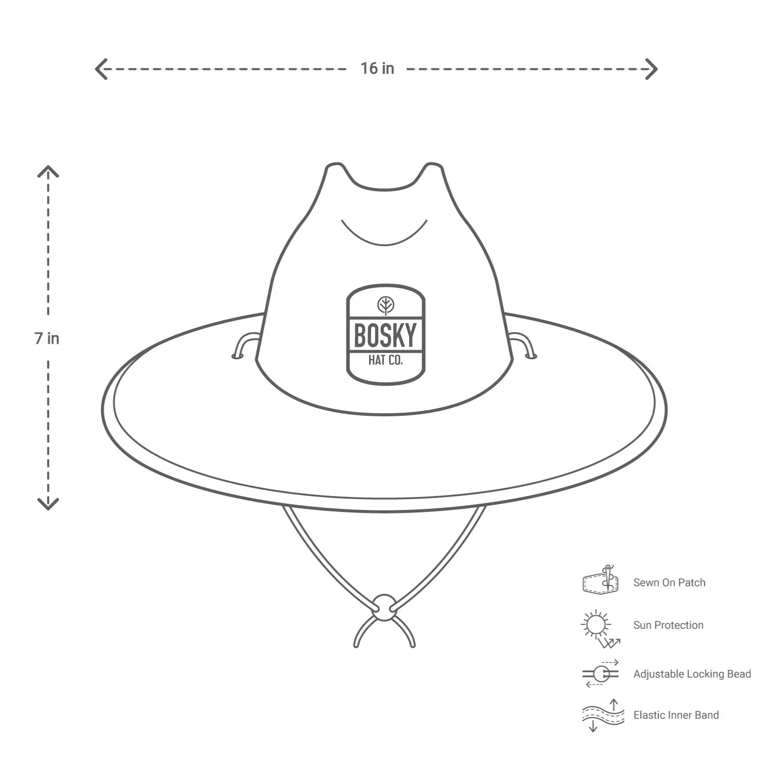 Snow Leopard Straw Hat - Image 8