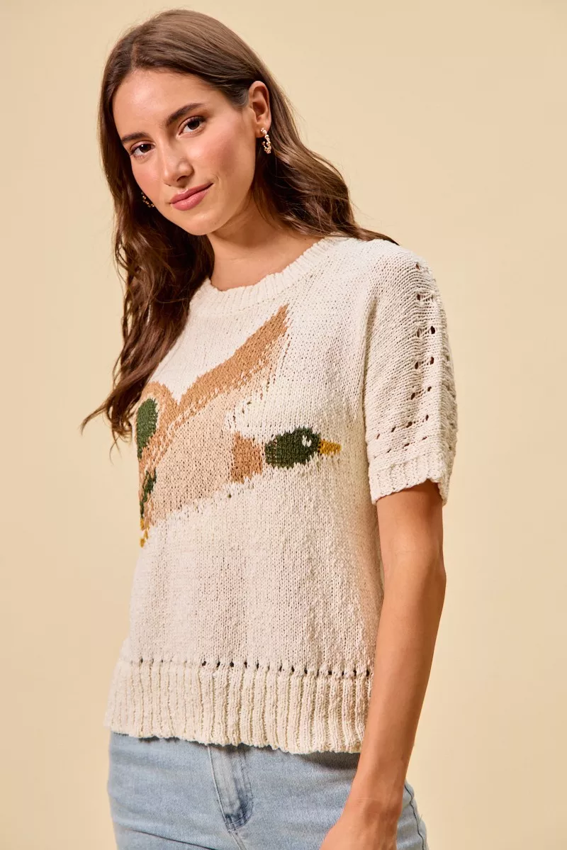 SO ME Flying Duck Sweater Top - Image 18