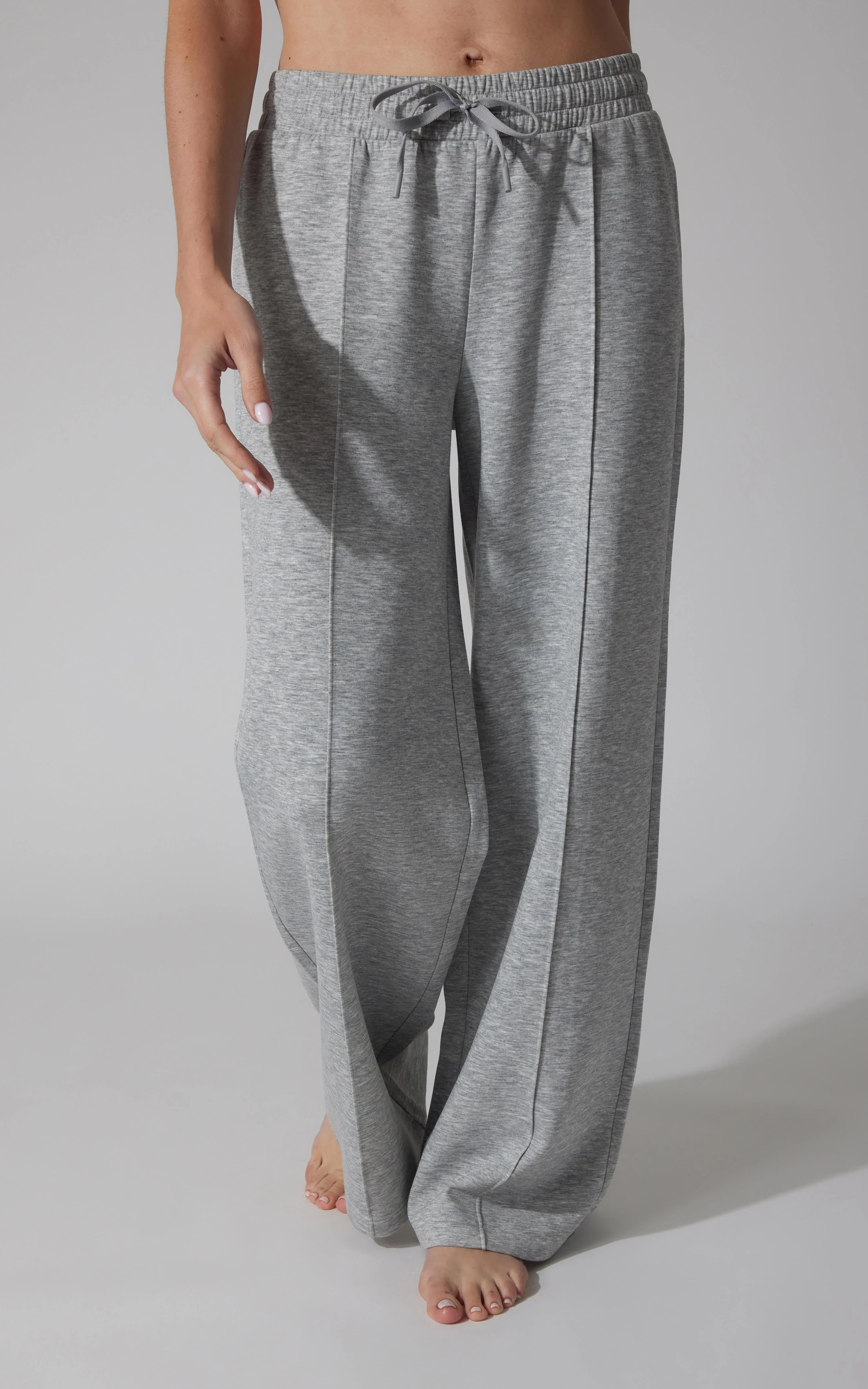 Softlite Fleece Timeless Pintuck Wide Leg Pant - Our Cafe Story - Image 15