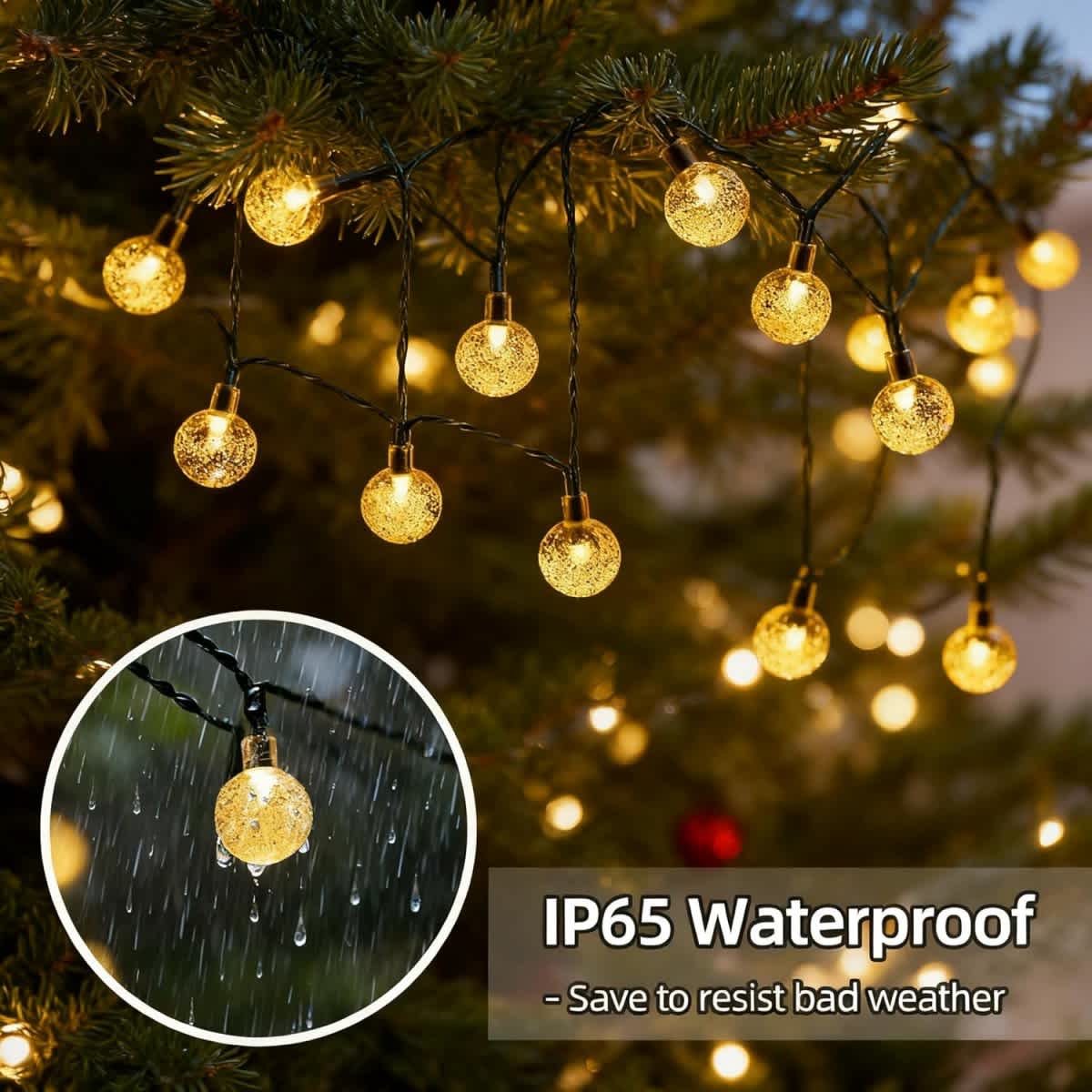 Solar Crystal Globe String Lights - Image 5