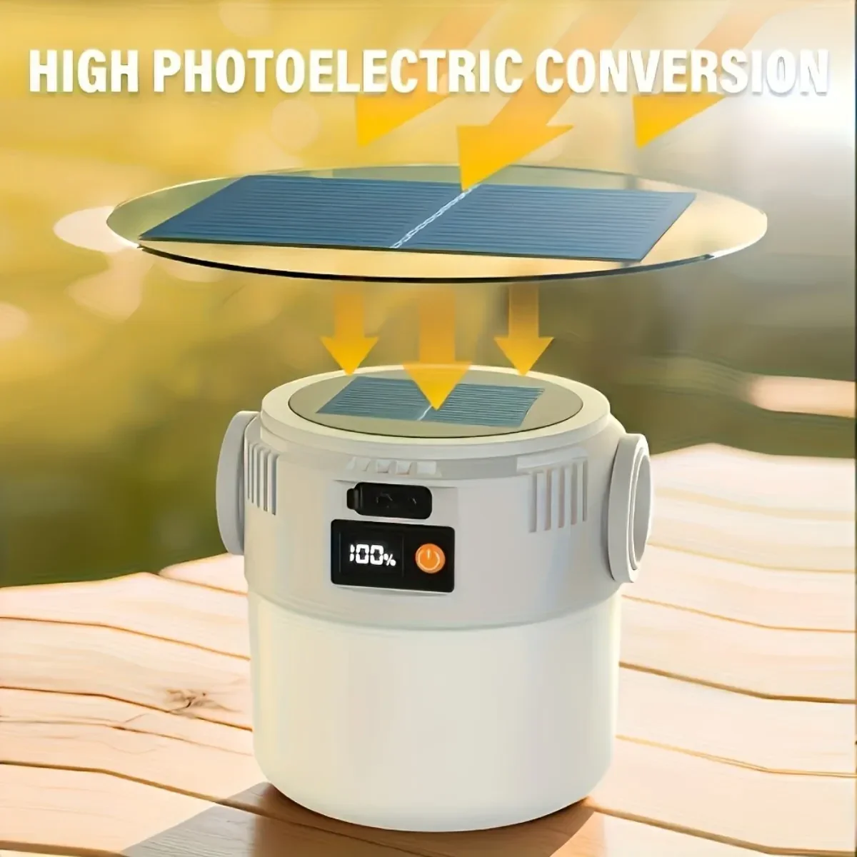 Solar-Powered Tent Light - Image 2