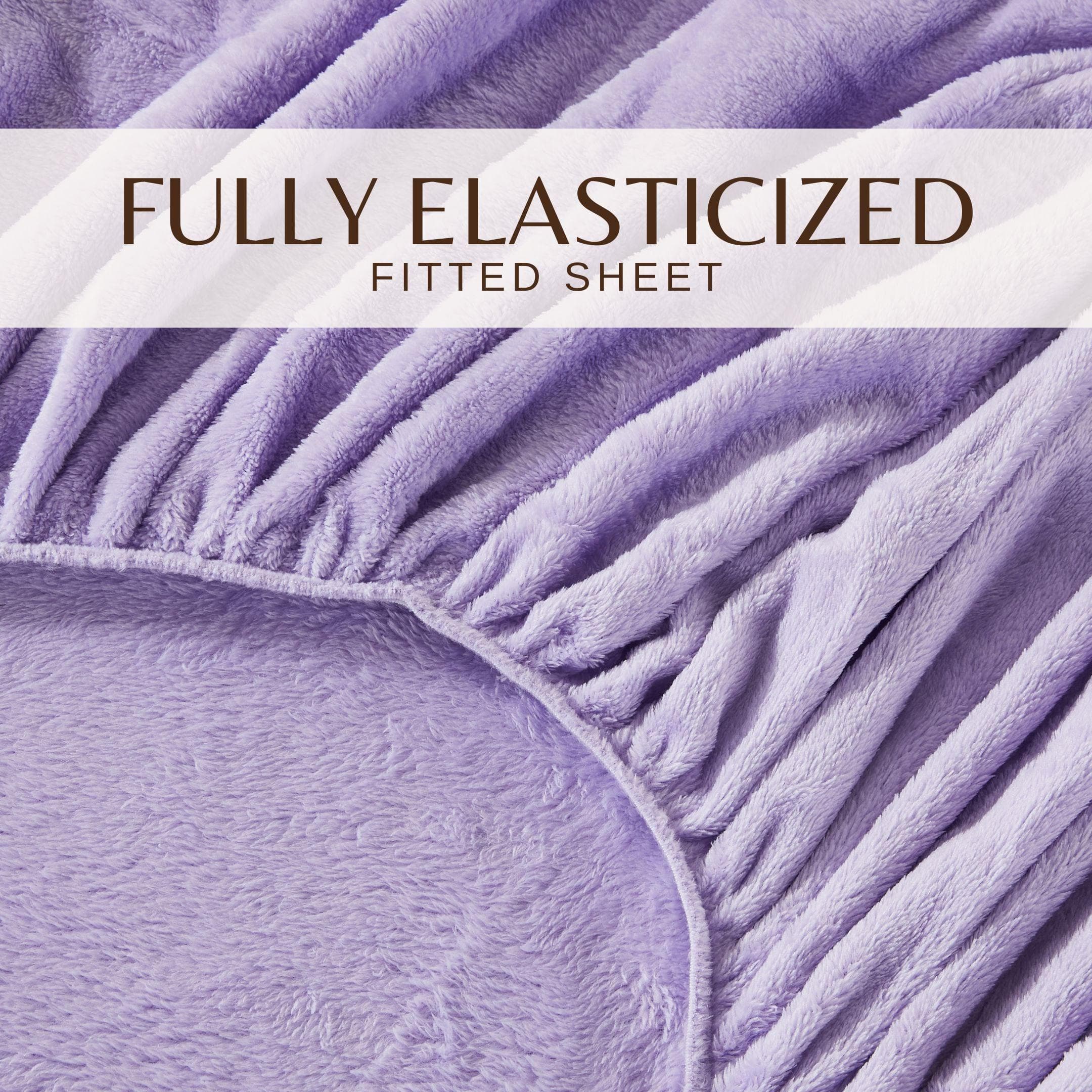 Solid Plush Sheet - Velvet Luxe Collection - Image 112