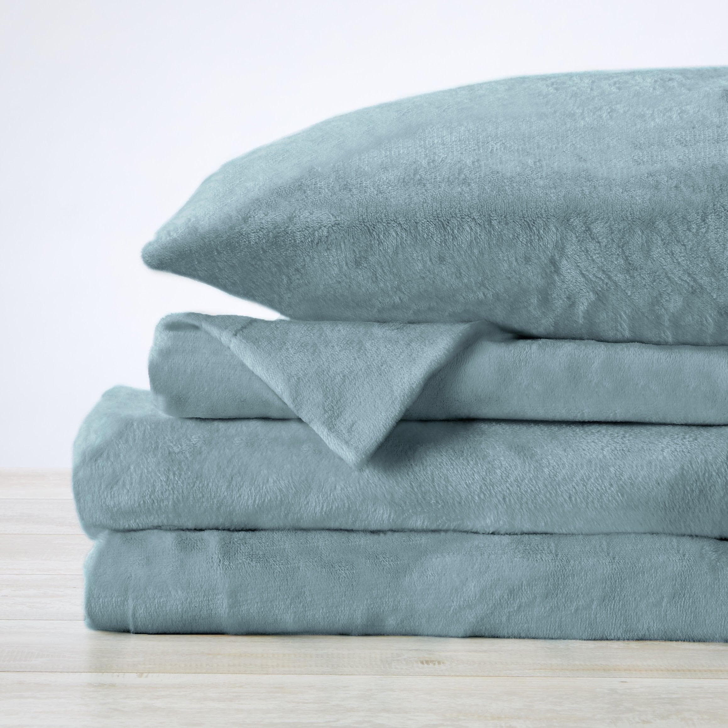 Solid Plush Sheet - Velvet Luxe Collection - Image 35