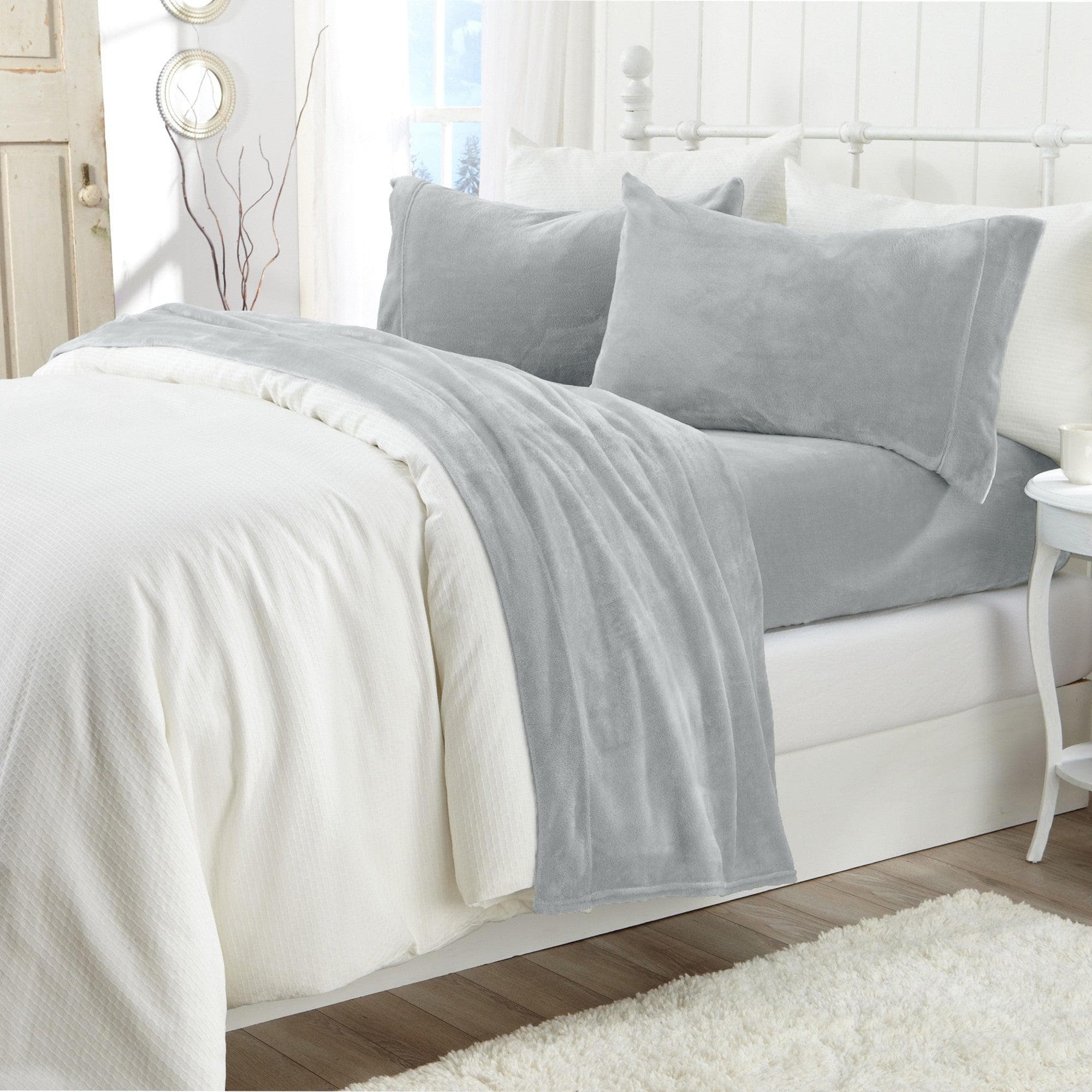 Solid Plush Sheet - Velvet Luxe Collection - Image 57