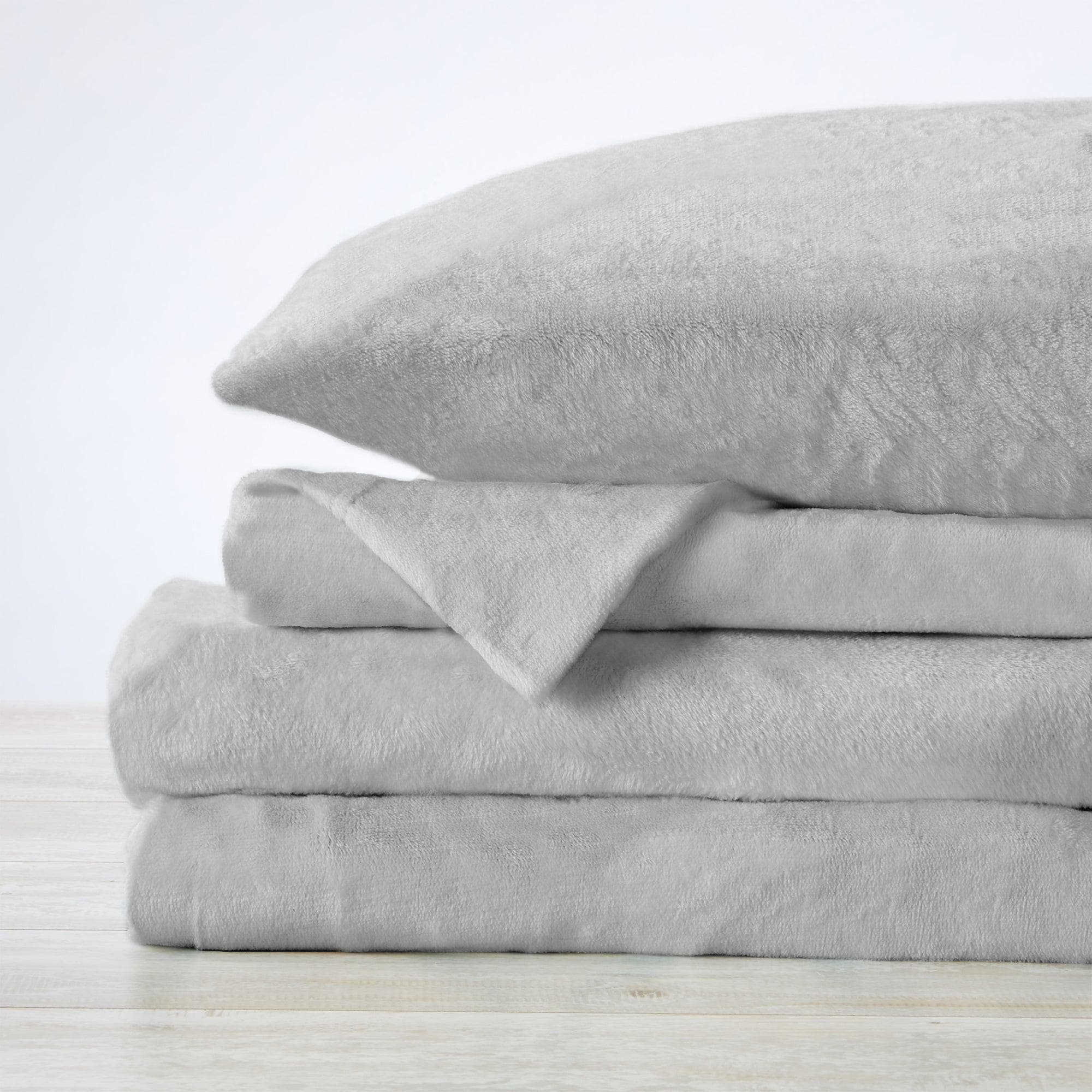 Solid Plush Sheet - Velvet Luxe Collection - Image 59