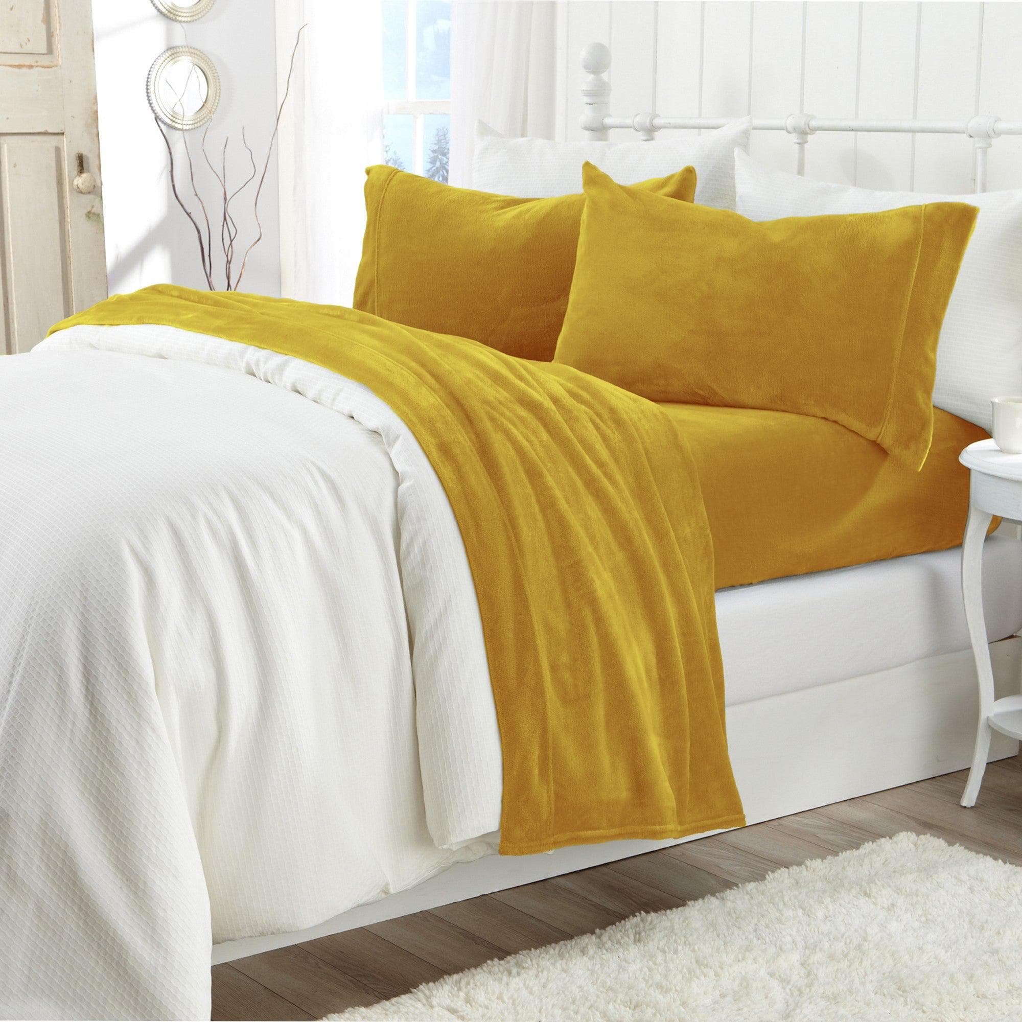 Solid Plush Sheet - Velvet Luxe Collection - Image 69