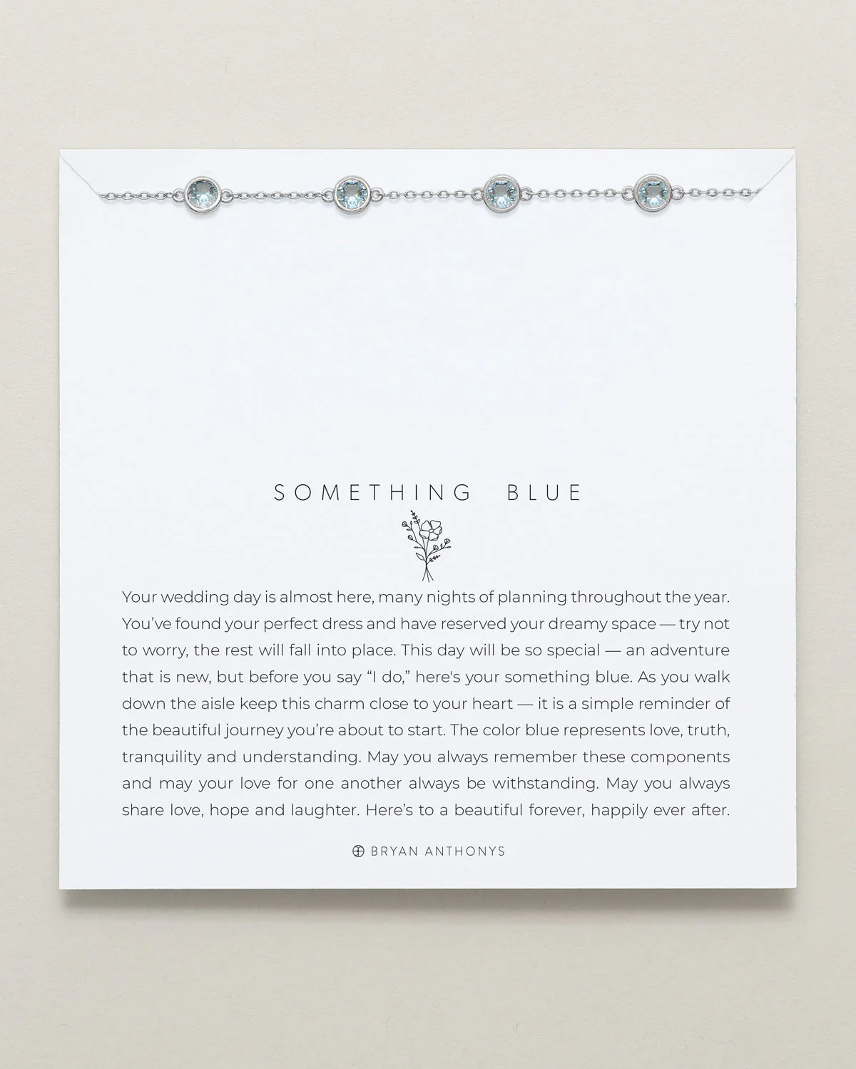 Something Blue Necklace - Image 2