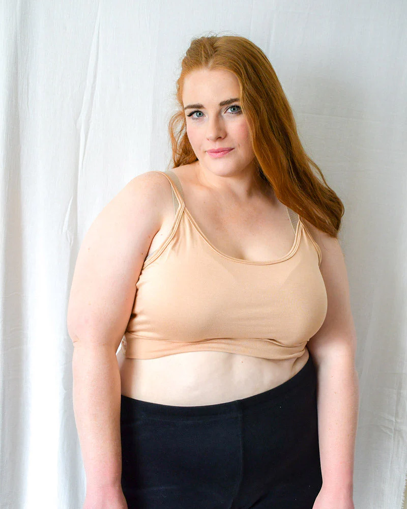 Spaghetti Strap Cami Halftee - Image 10
