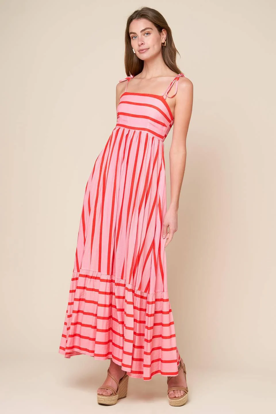 Speak Now Woven Midi Dress - Image 3