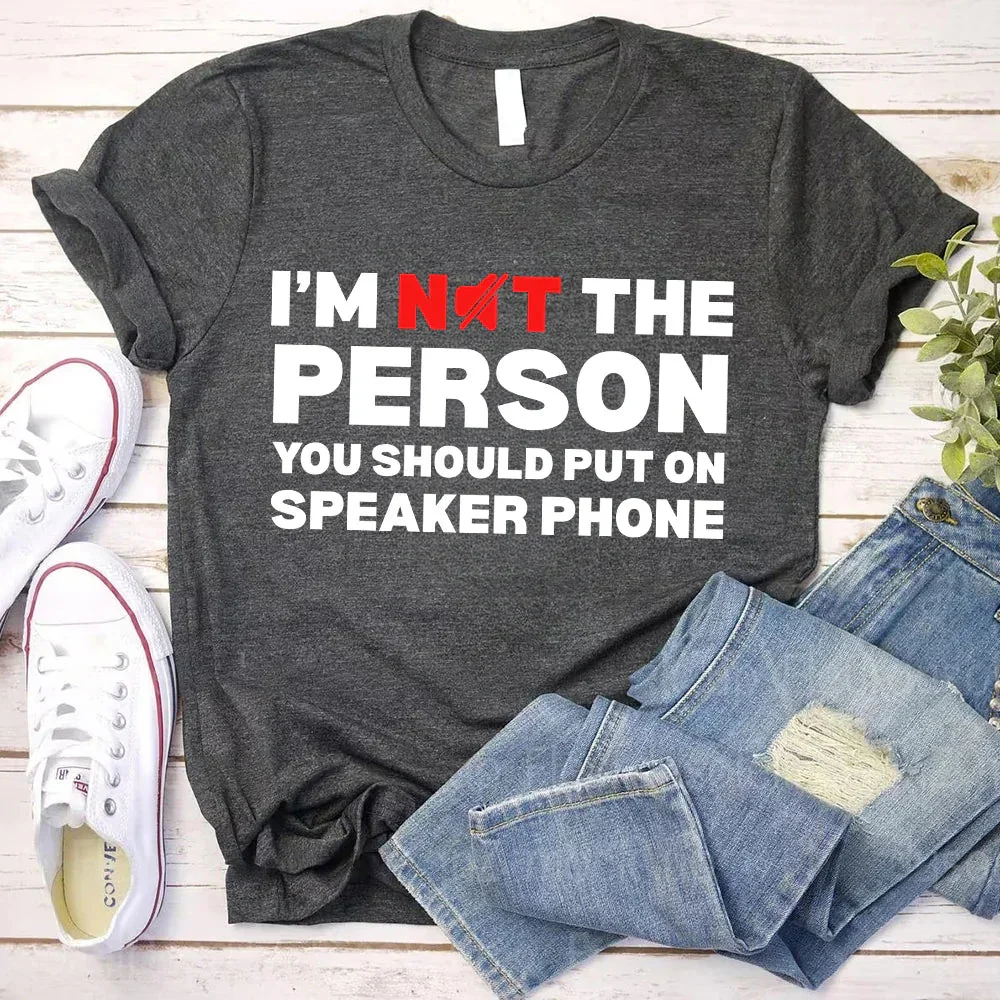 Speaker Phone Unisex T-Shirt – Funny Talk Loud Tee - Image 19