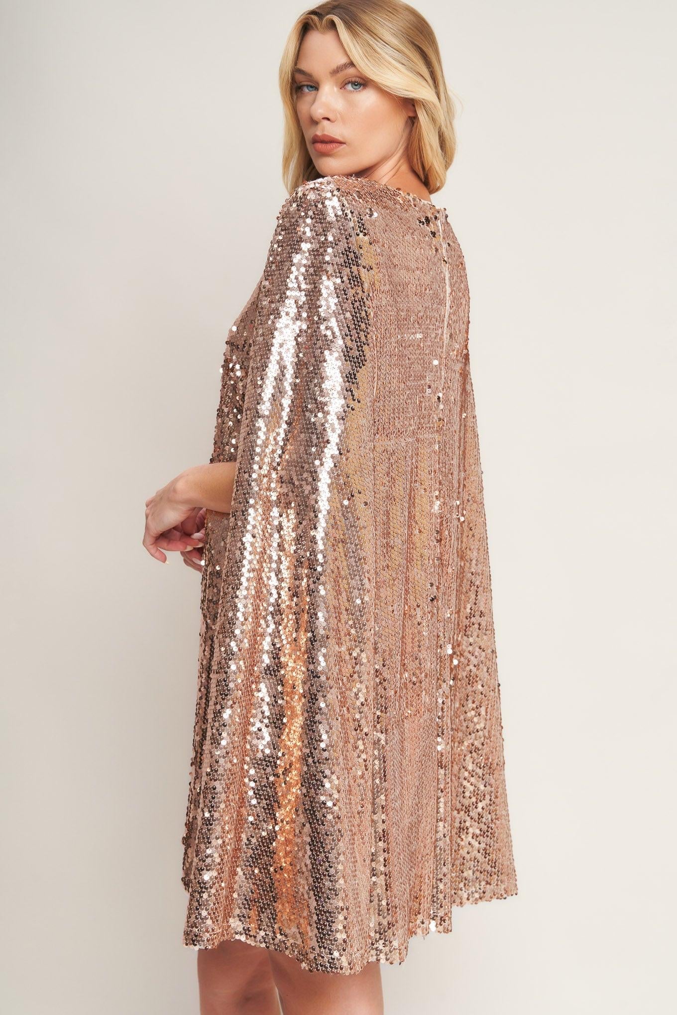 Special Treatment Sequin Mini Dress - Image 7