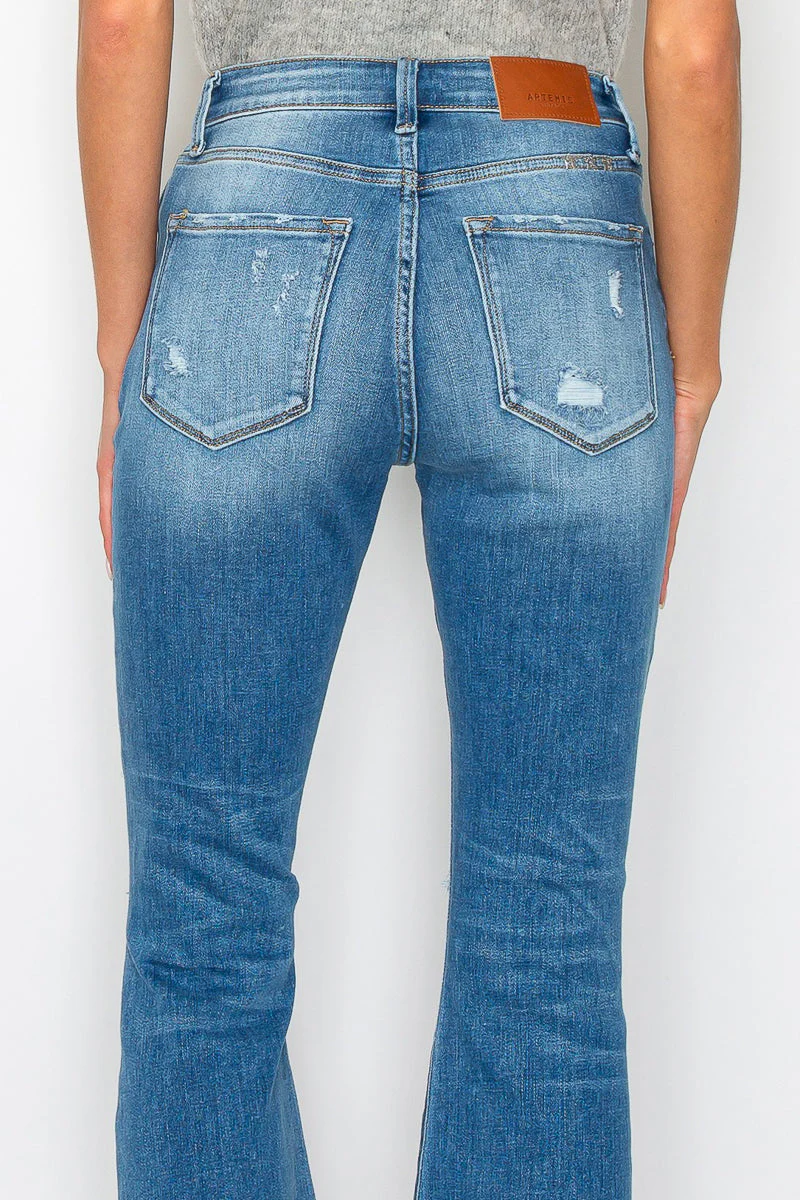 Stellar High Rise Flare Jeans - Image 16