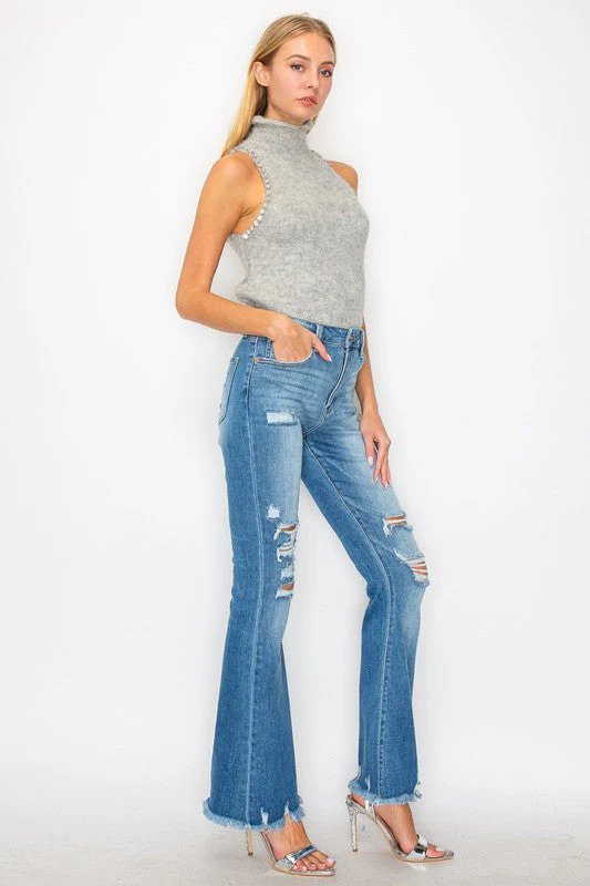 Stellar High Rise Flare Jeans - Image 7