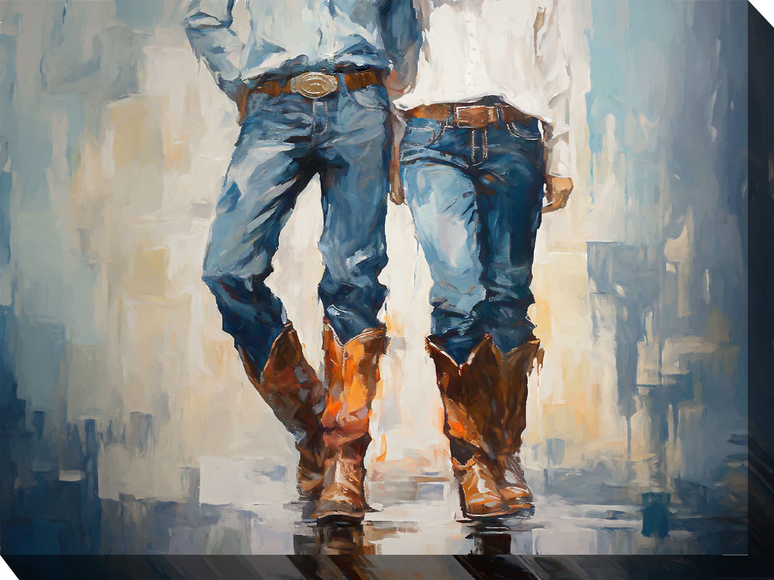 Steppin' Out All Weather Outdoor Art