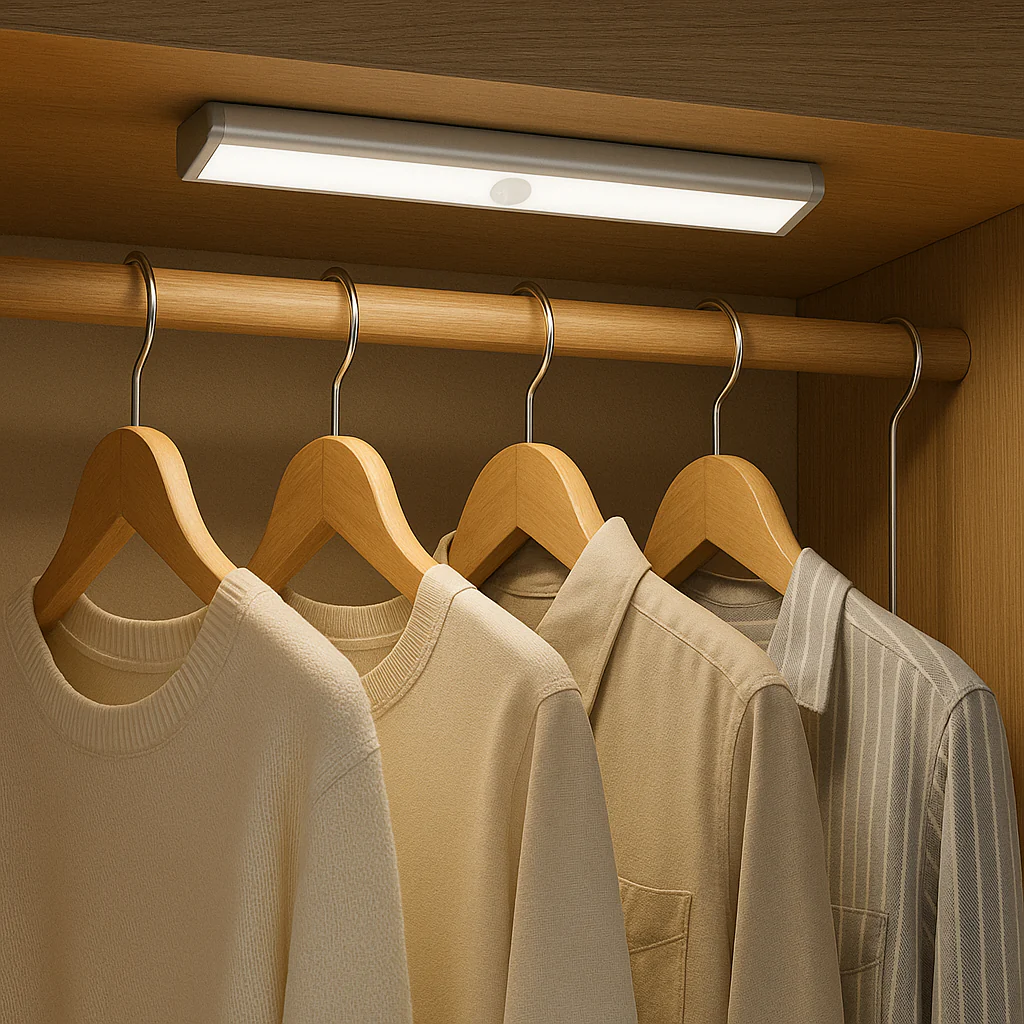 Stick Anywhere LED Motion Activated Sensor Light Rechargeable - Image 2