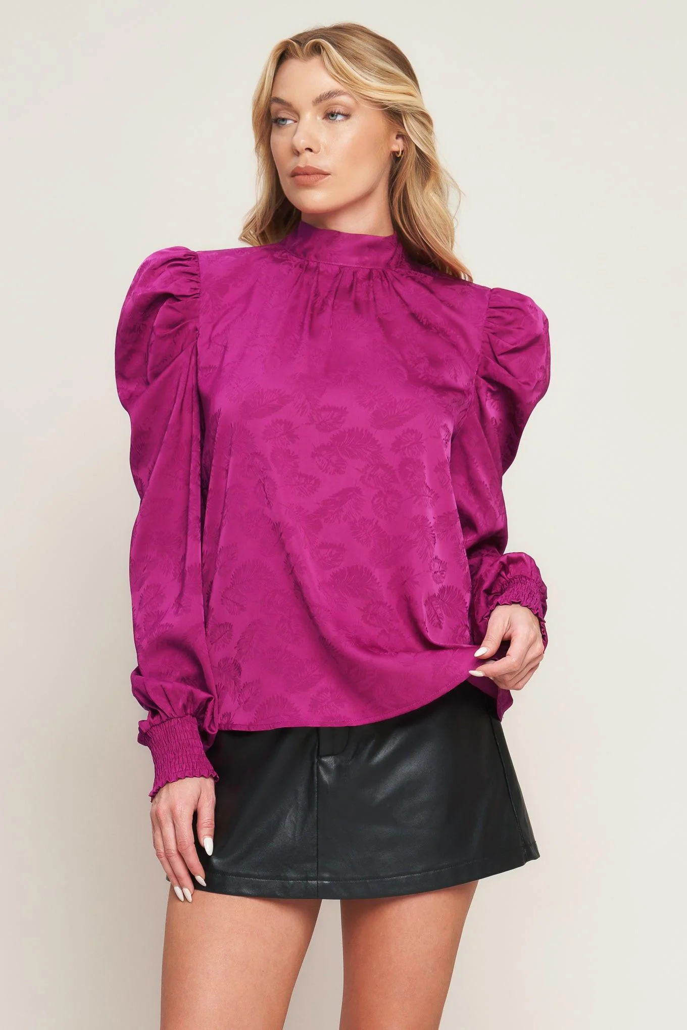 Stolen Glances Satin Top - Image 17