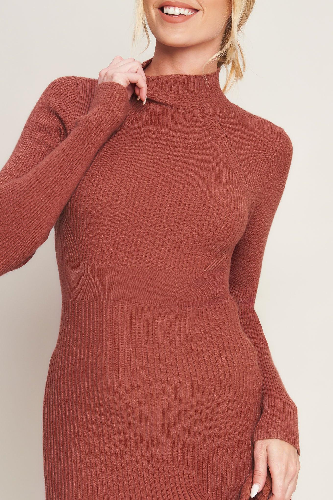 Stolen Kisses Sweater Midi Dress - Image 6