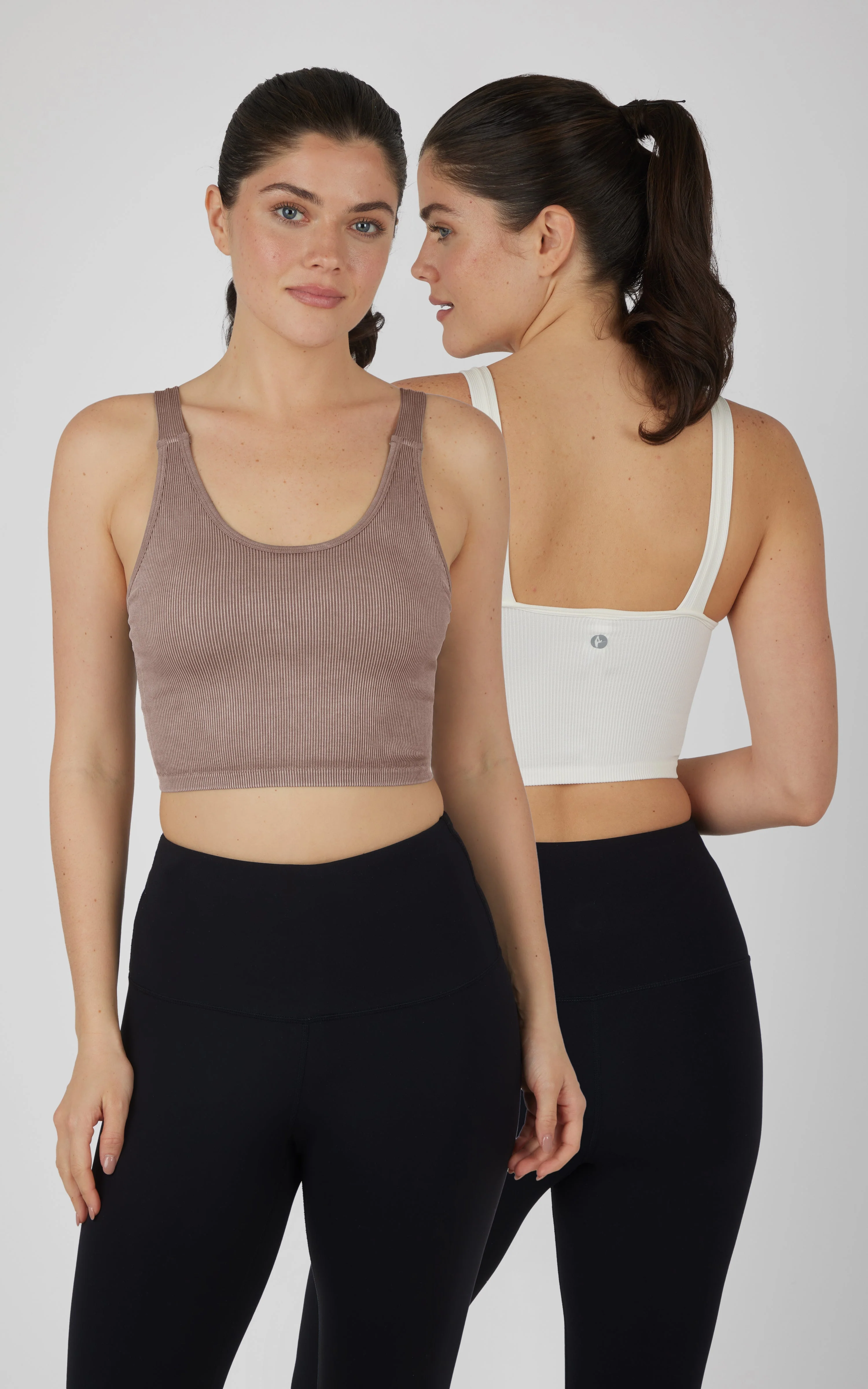 Stonewash 2 PK Scoop Neck Bralette Tank - Image 12