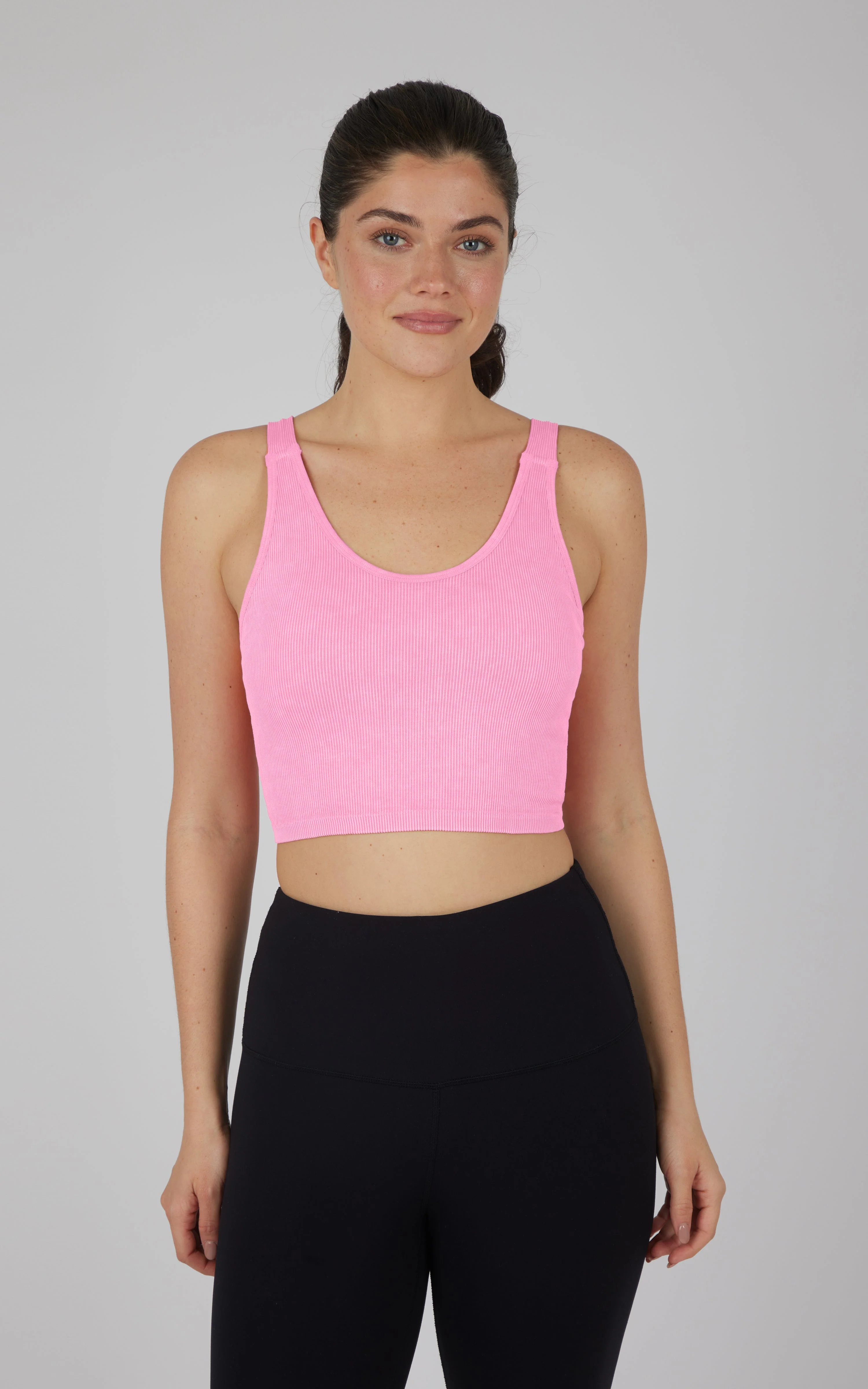Stonewash 2 PK Scoop Neck Bralette Tank - Image 72