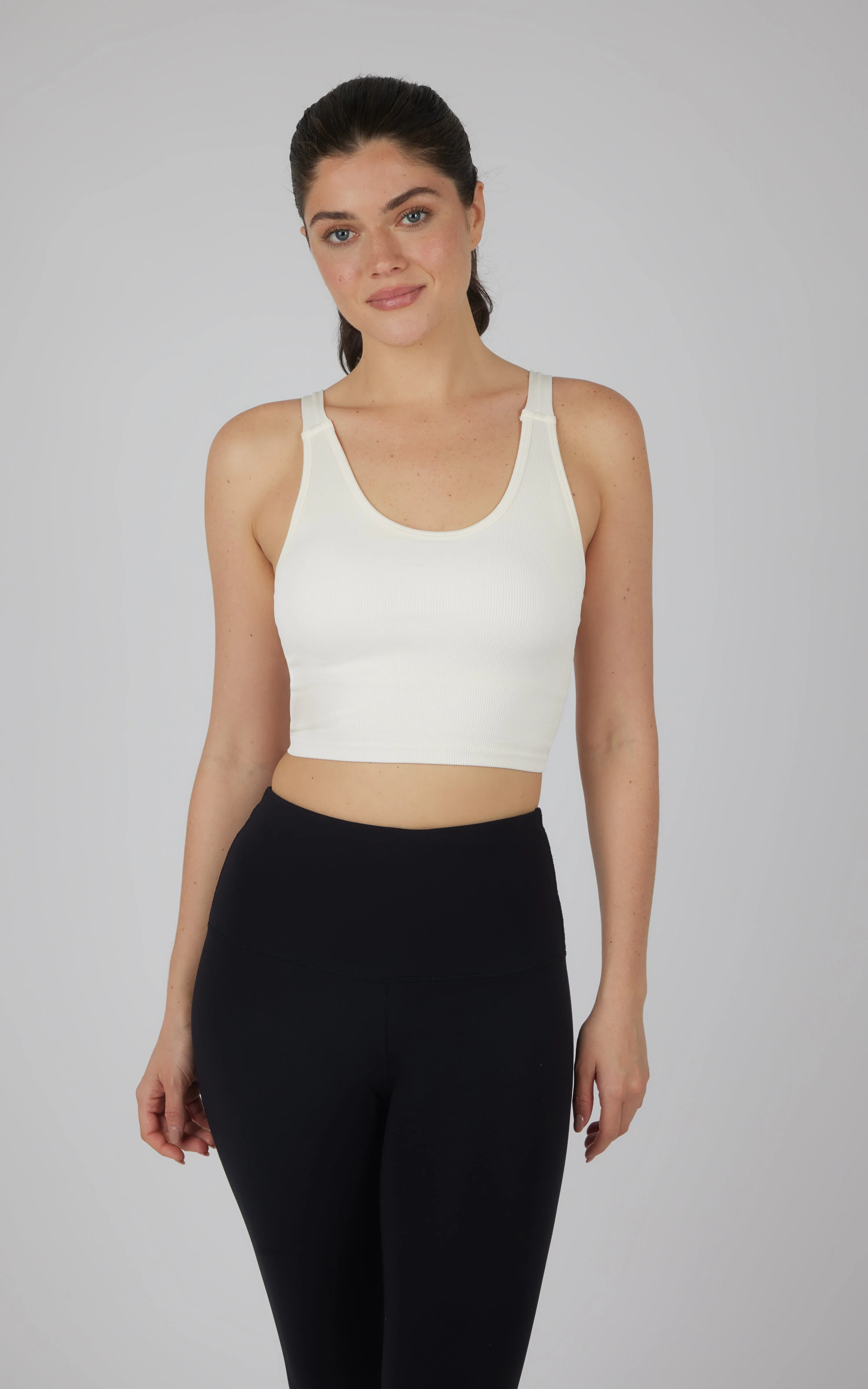 Stonewash 2 PK Scoop Neck Bralette Tank - Our Stone Story - Image 2