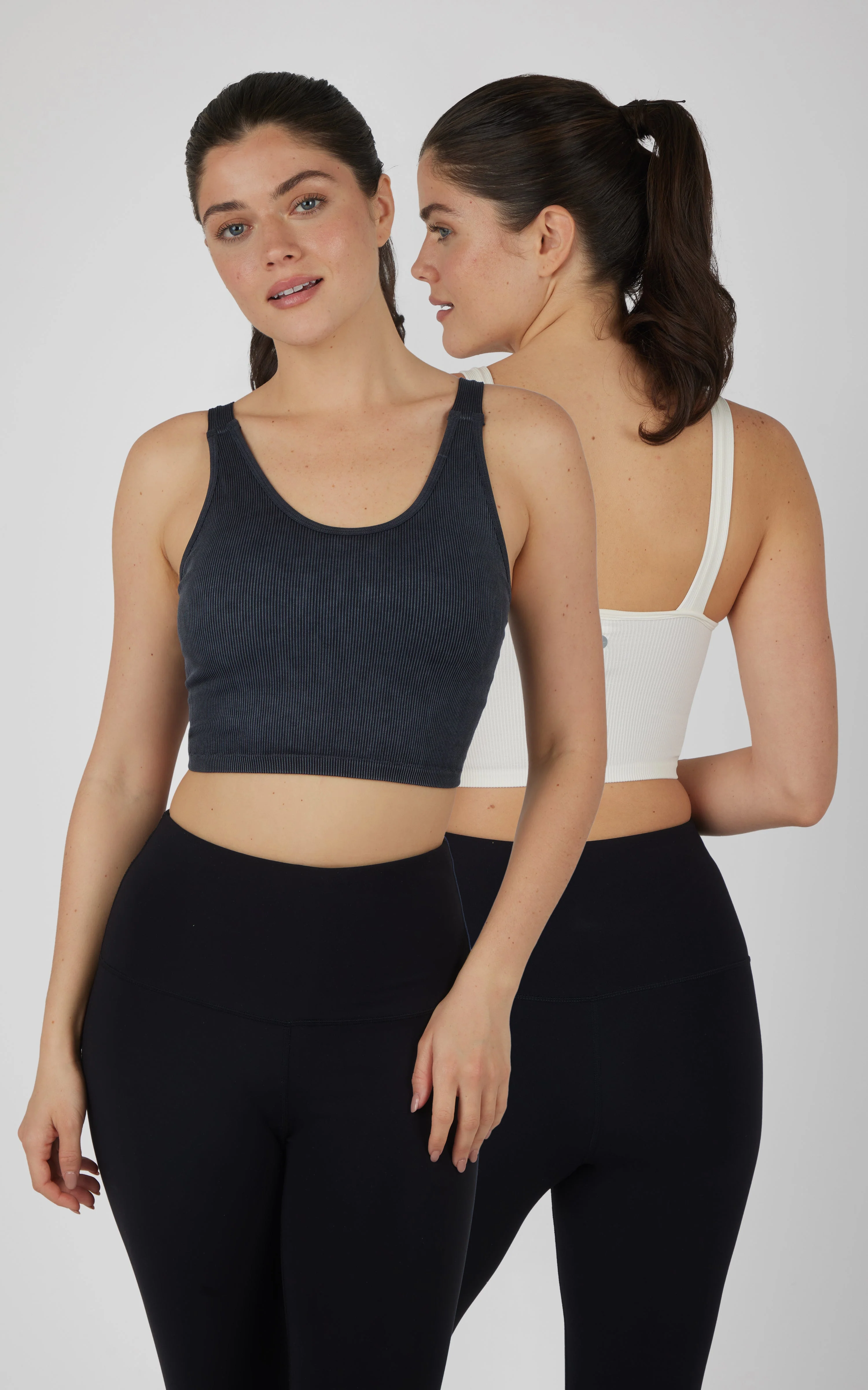 Stonewash 2 PK Scoop Neck Bralette Tank - Our Stone Story - Image 6