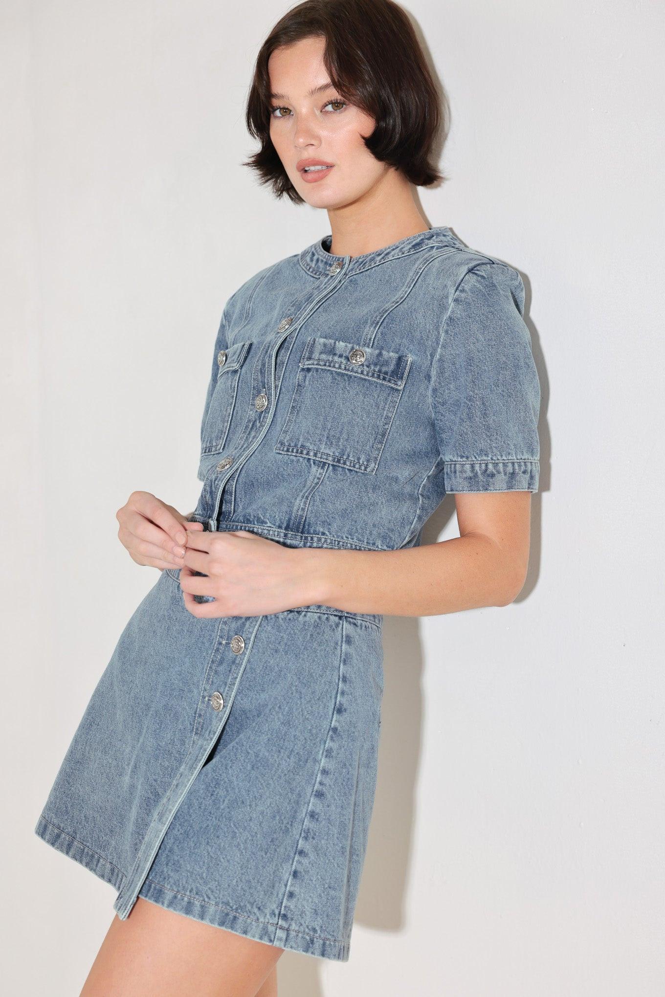 Street Muse Denim Skort - Image 5