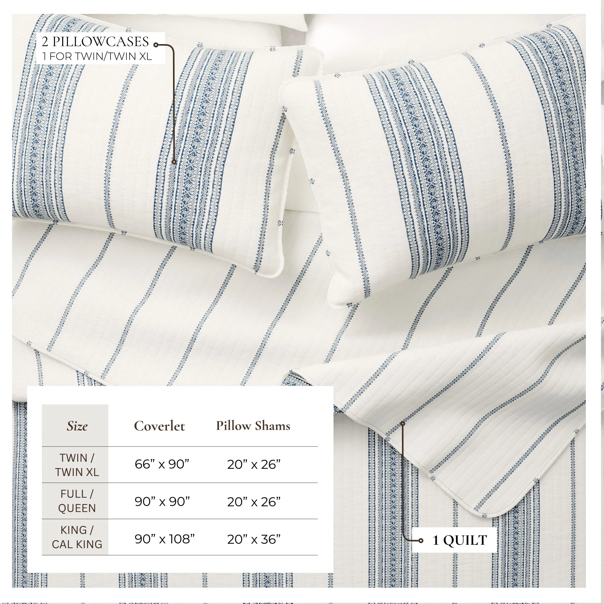 Stripe Quilt - Wesley Collection - Image 3