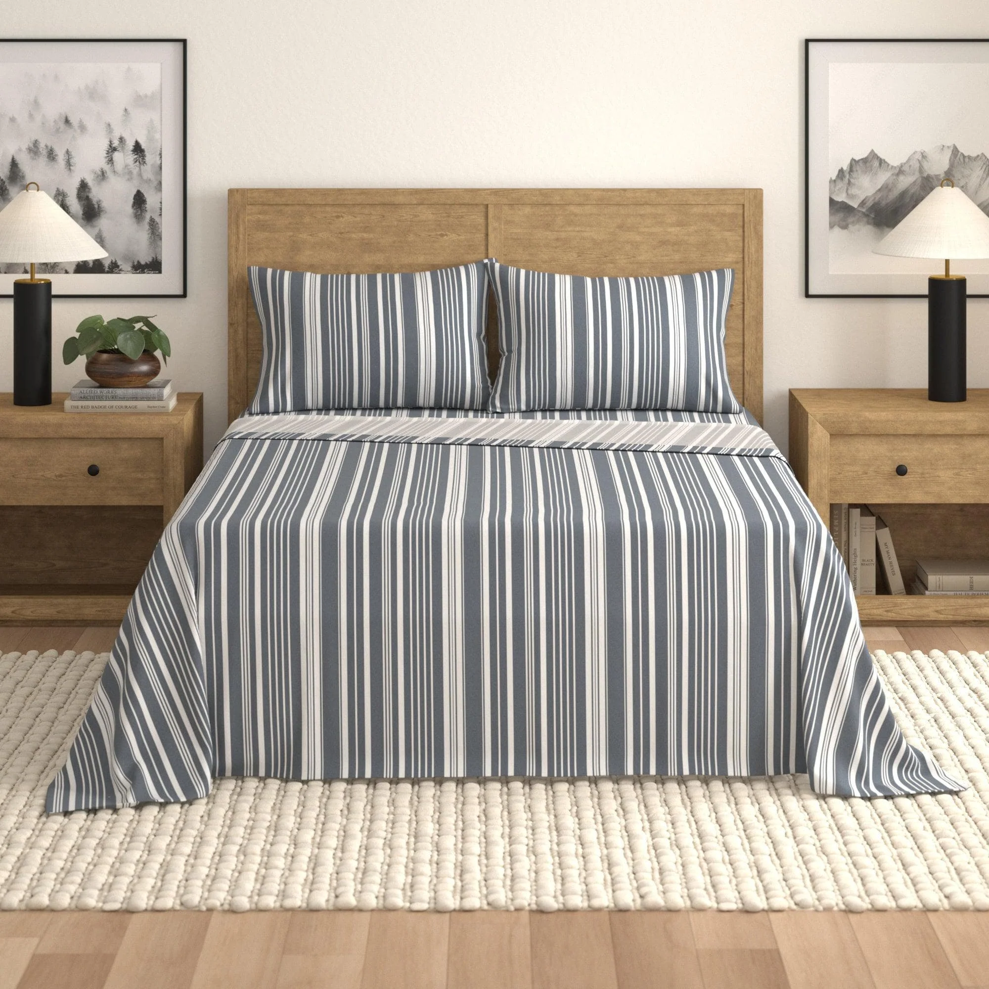 Striped Sheet Set - Elouise Collection - Image 25