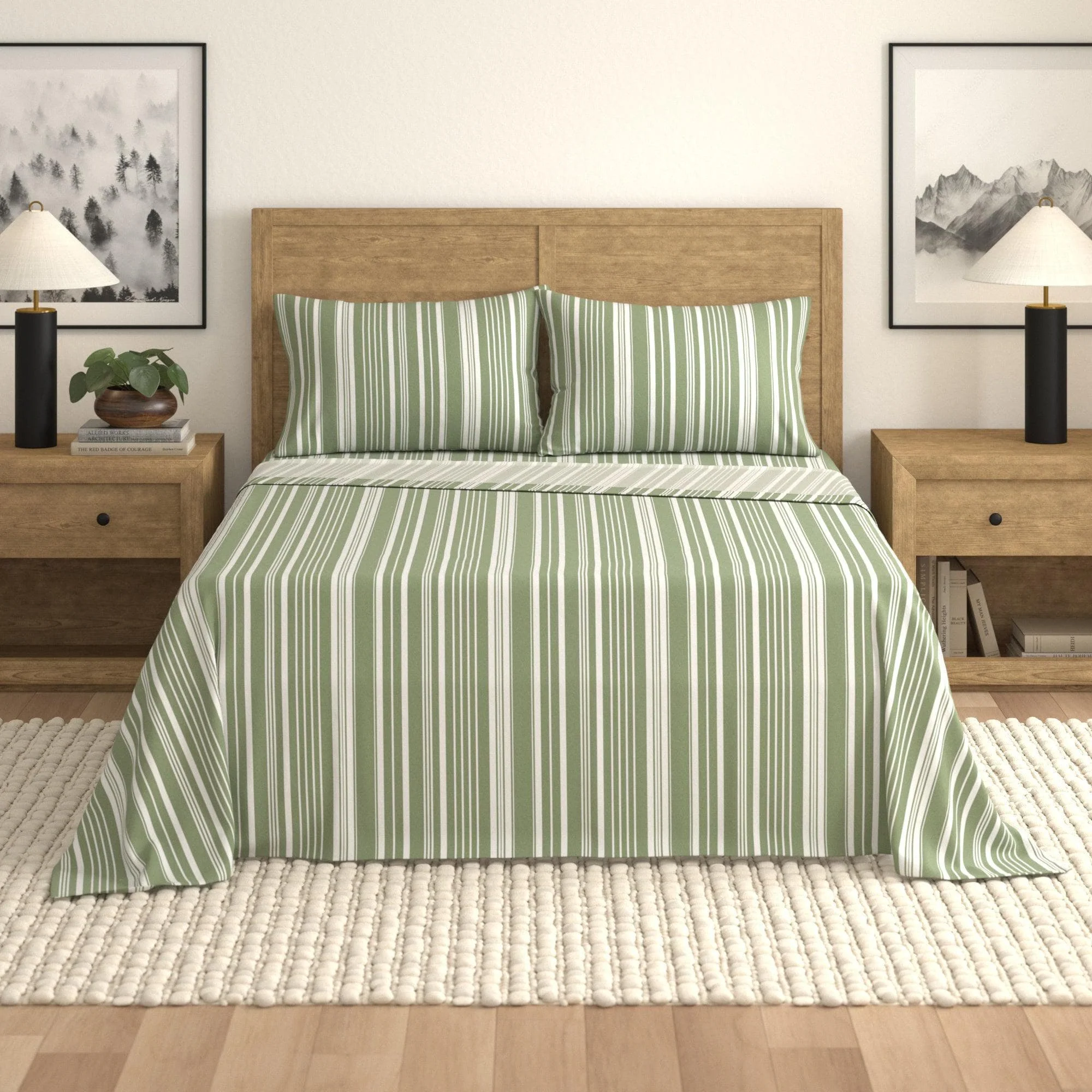Striped Sheet Set - Elouise Collection - Image 39