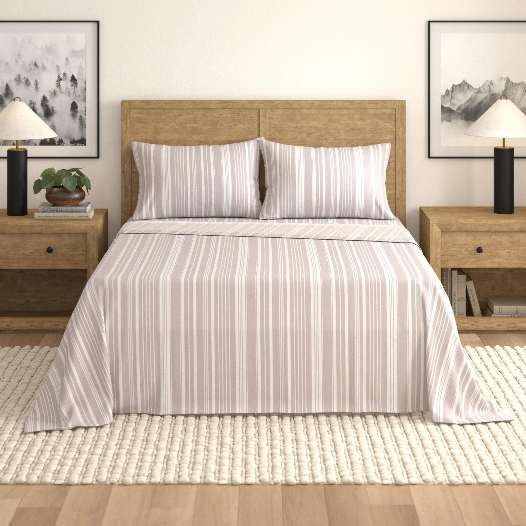 Striped Sheet Set - Elouise Collection - Image 59
