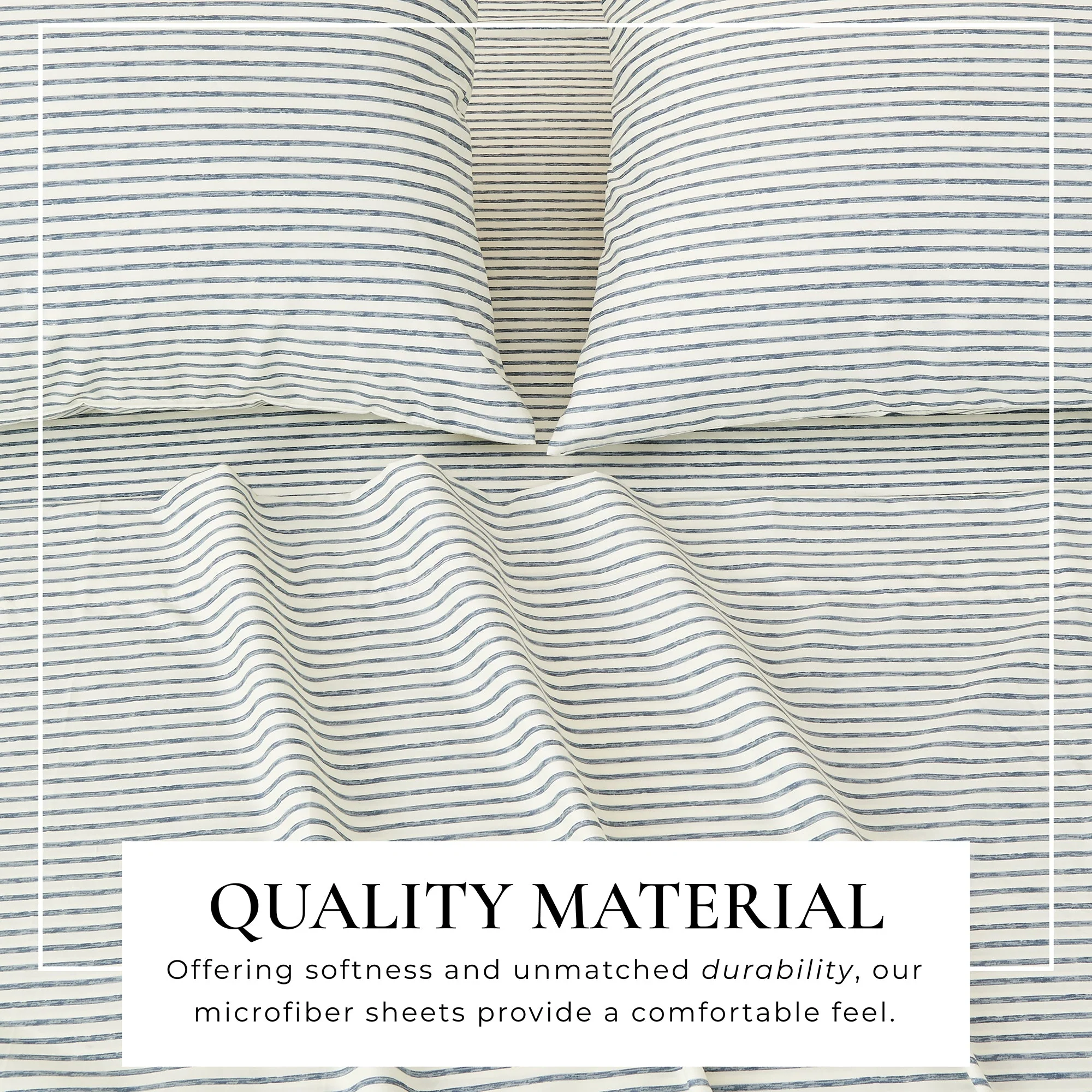 Striped Sheet Set - Evette Collection - Image 2
