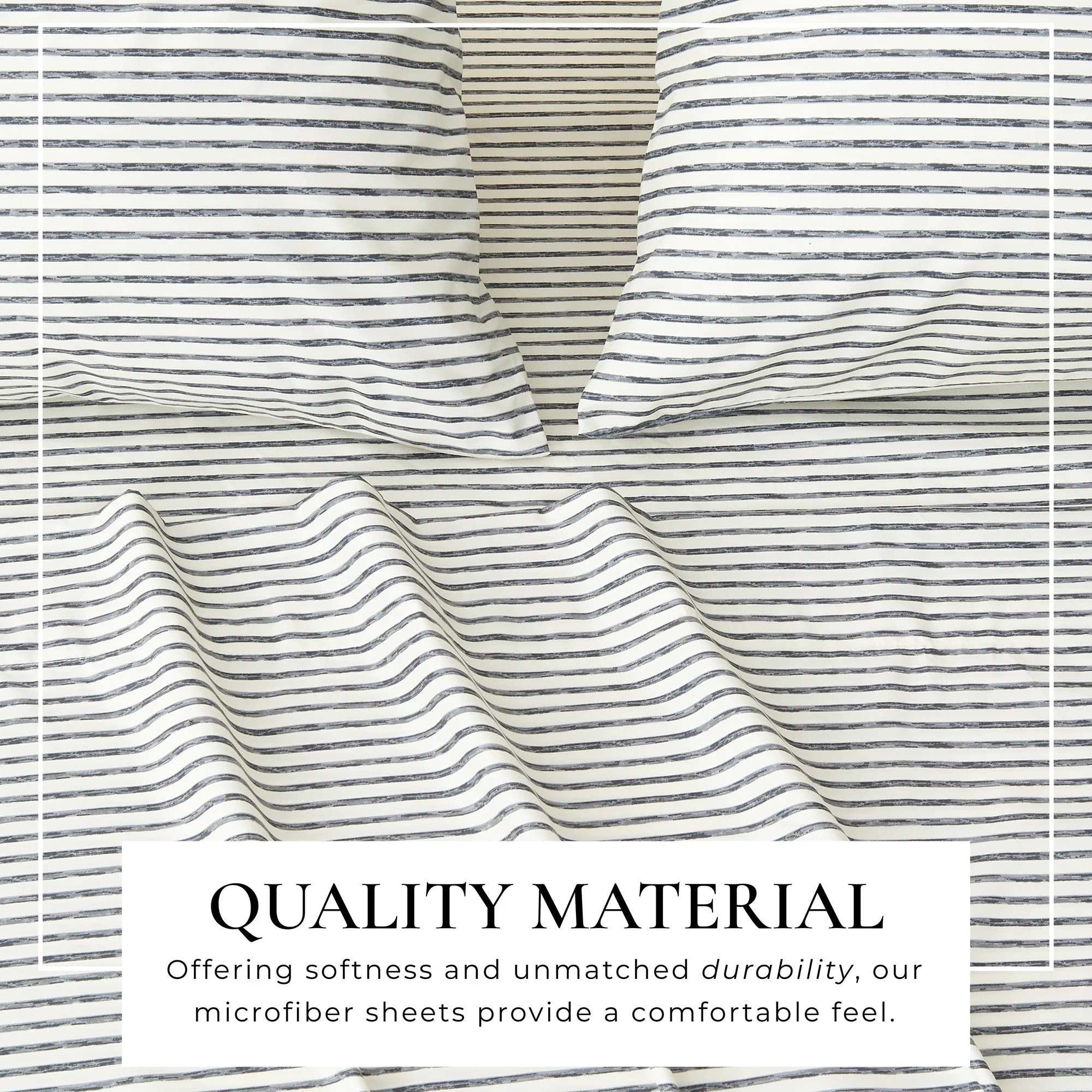 Striped Sheet Set - Evette Collection - Image 30