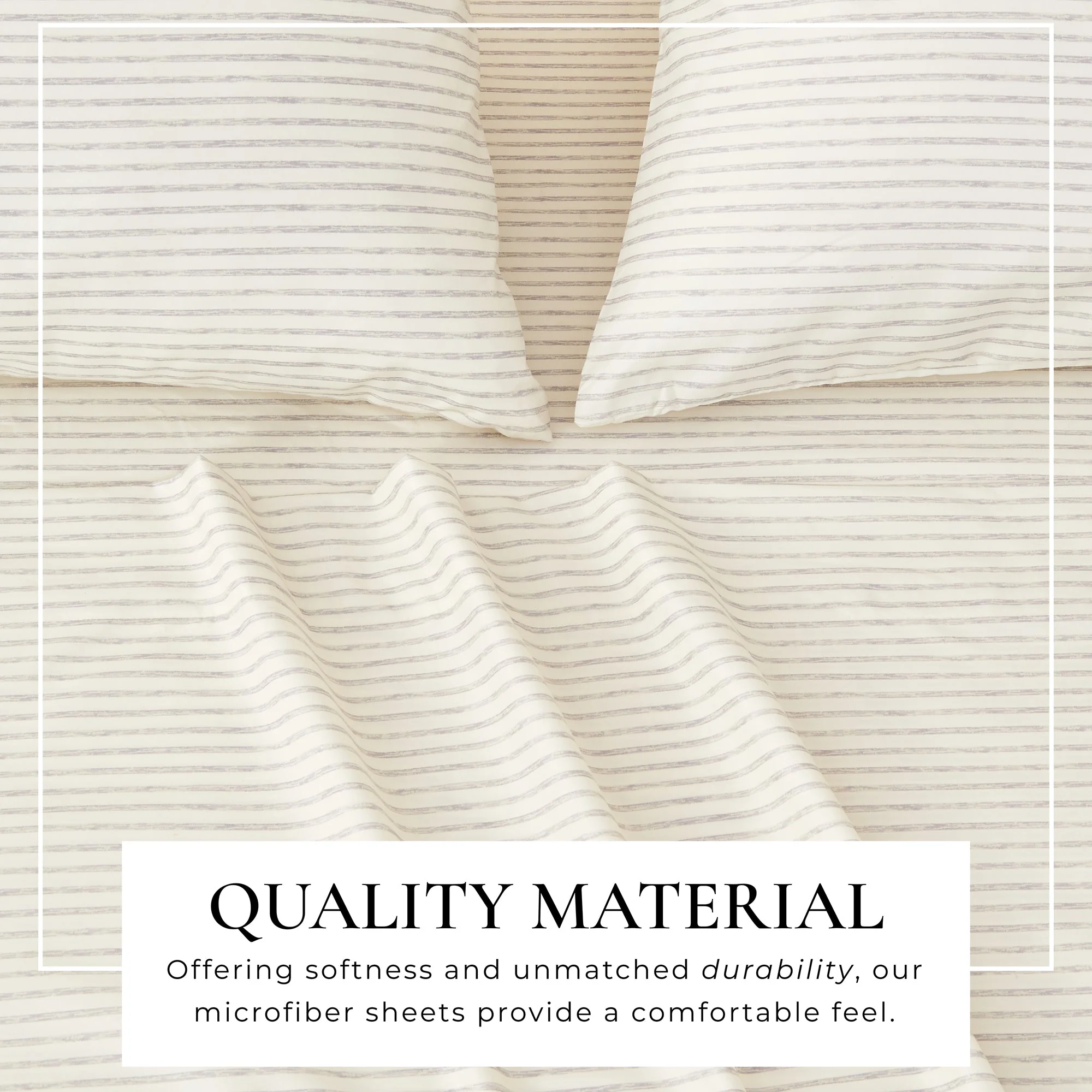 Striped Sheet Set - Evette Collection - Image 37
