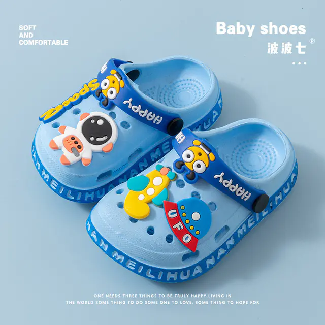 Summer Baby Sandals for Boys and Girls Cartoon Mules - Image 30