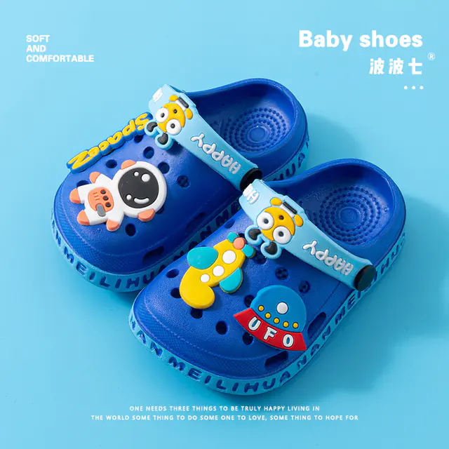 Summer Baby Sandals for Boys and Girls Cartoon Mules - Image 38