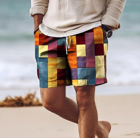 Summer Breathable Fashion Hawaiian Beach Pants Trade 3d Printed Casual Shorts - Image 8