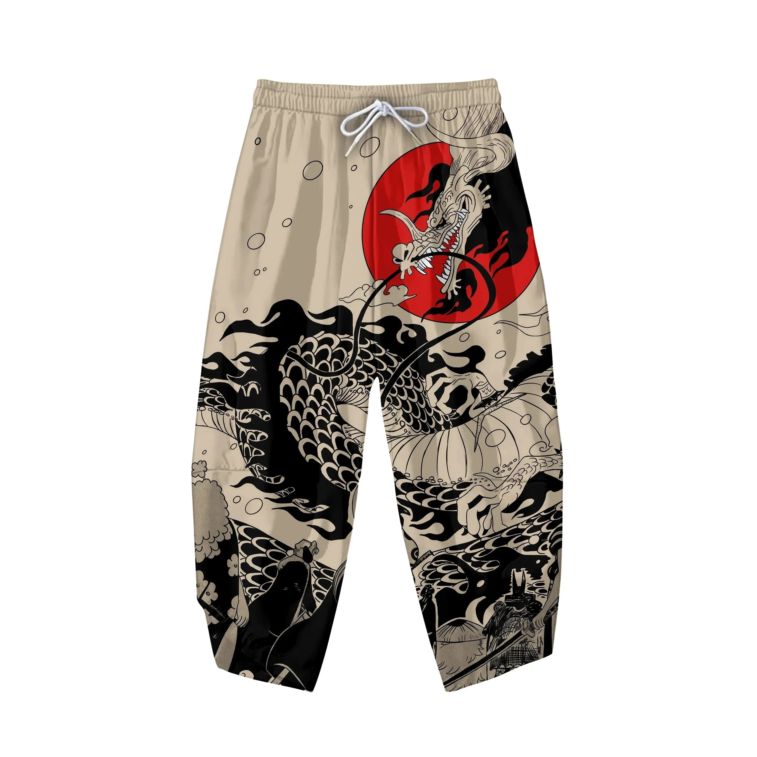 🐉 Summer Japanese Style Anime Dragon Print Haori Yukata - Image 7