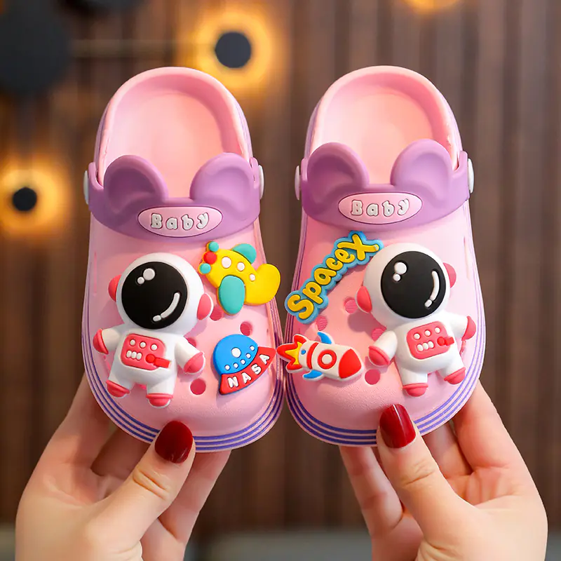 Summer Kids' Cartoon Non-Slip Beach Sandals - Image 26