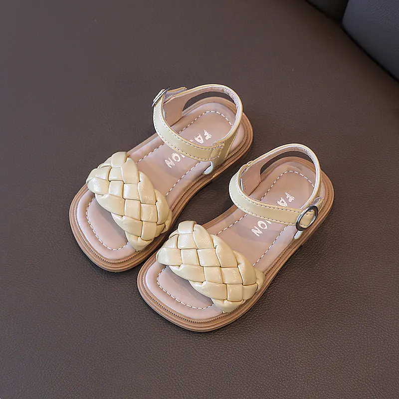 Summer New Girls' Fashion Woven Sandals - Image 14