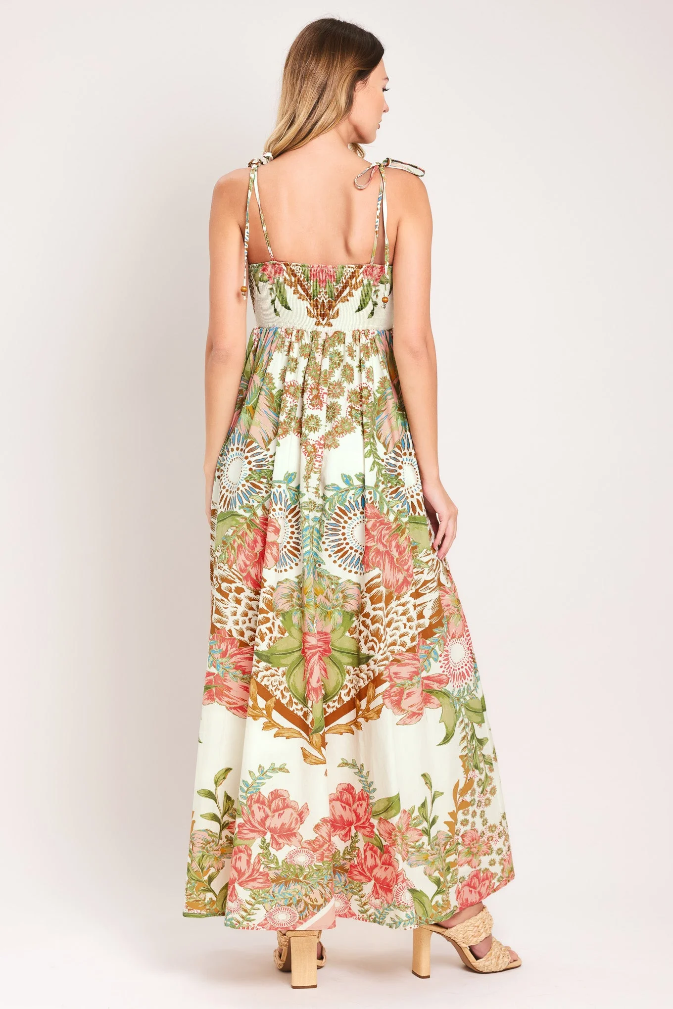 Summer Oasis Woven Ankle Dress - Image 2