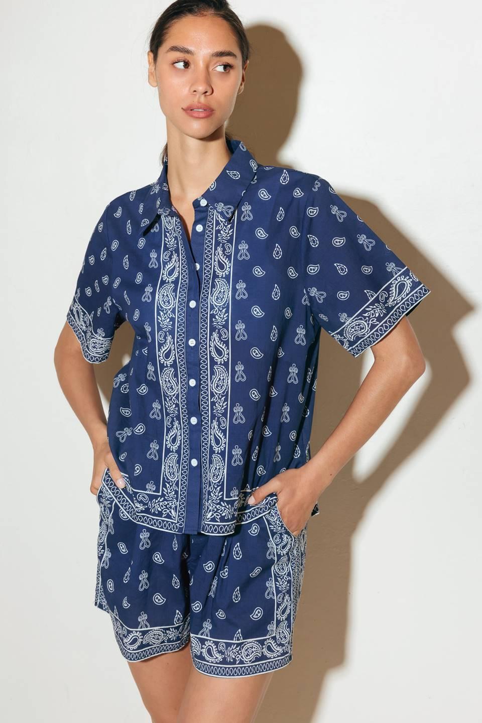 Sunkissed Meadow Woven Shirt - Image 4
