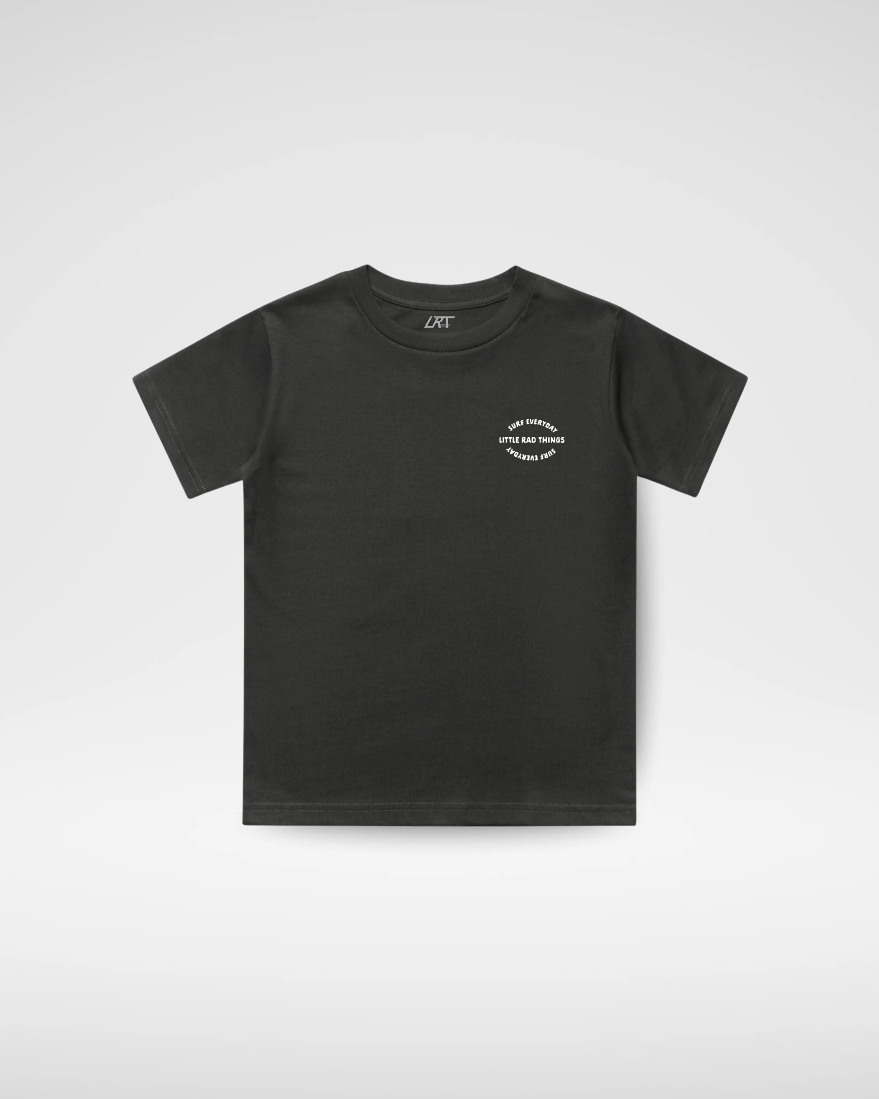 Surfs up Girl Tee - Black - Image 2
