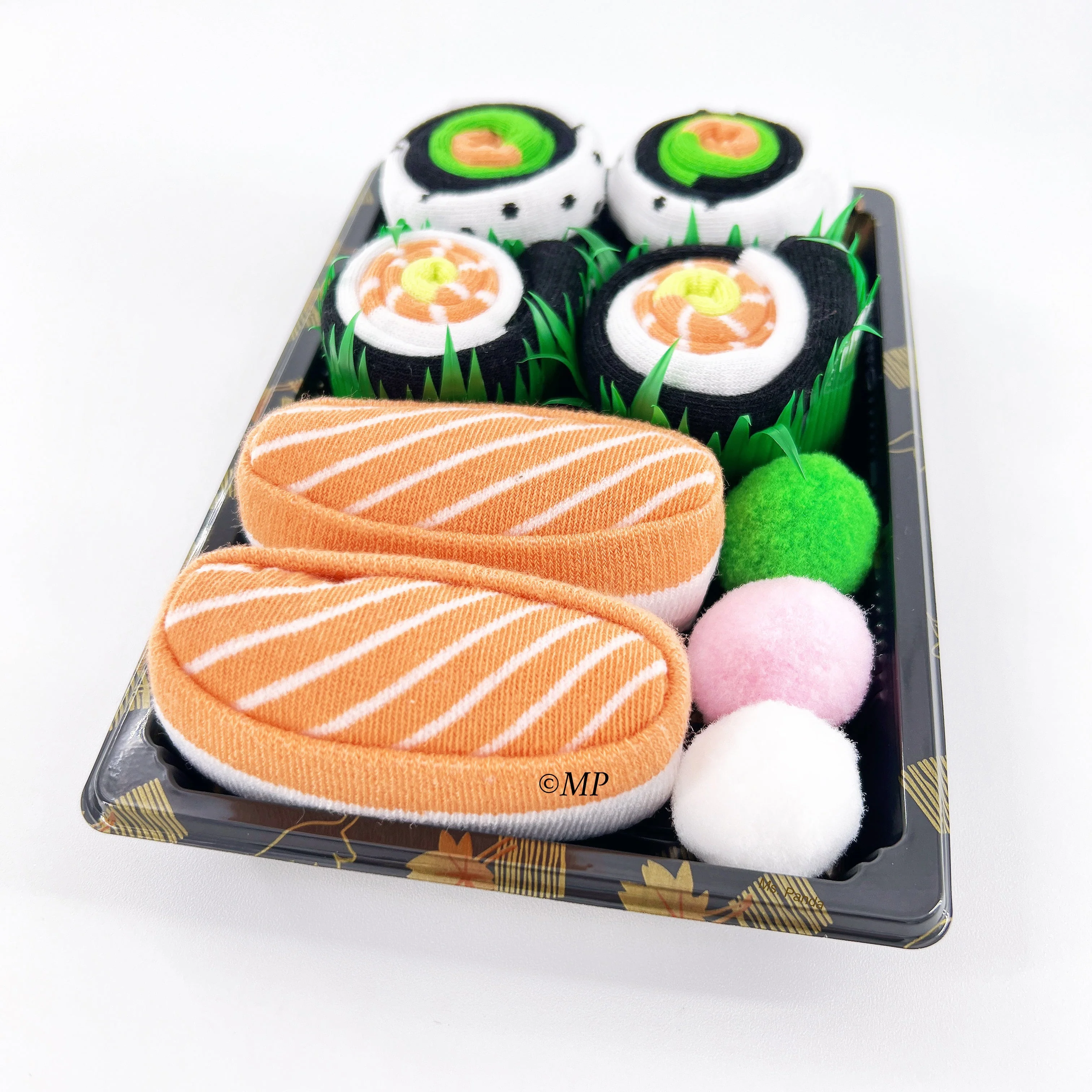 Sushi Socks Gift Box – 3 Pairs of Fun Novelty Socks for All - Image 4