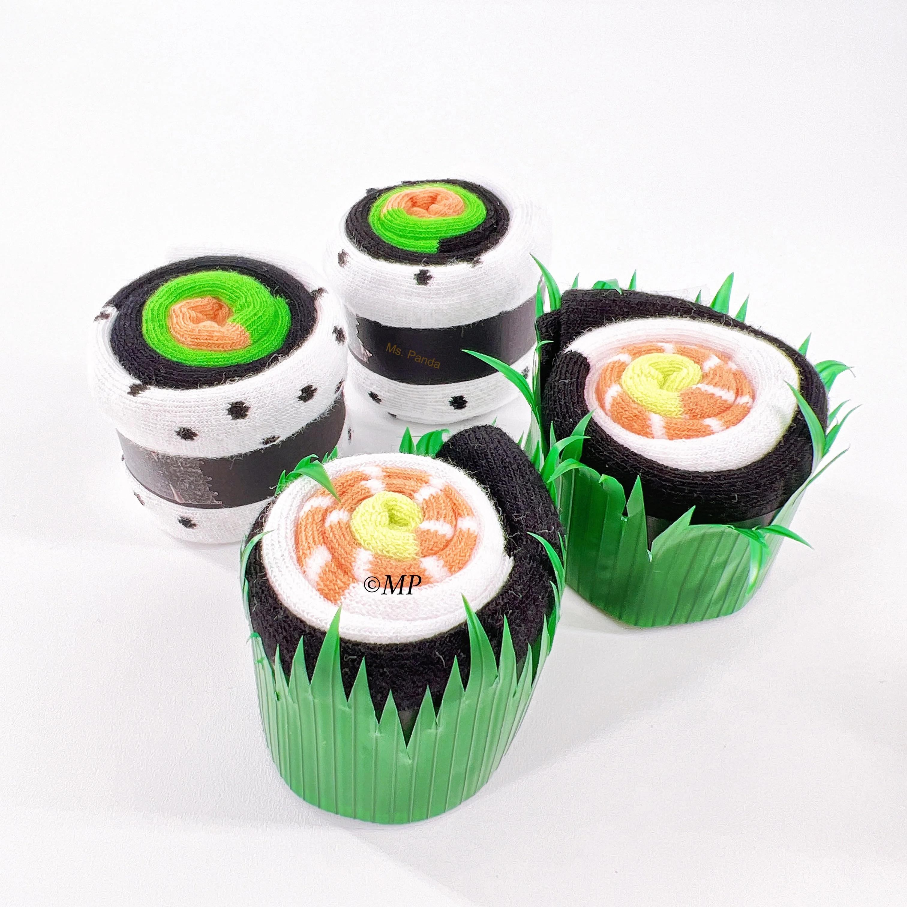 Sushi Socks Gift Box – 3 Pairs of Fun Novelty Socks for All - Image 5